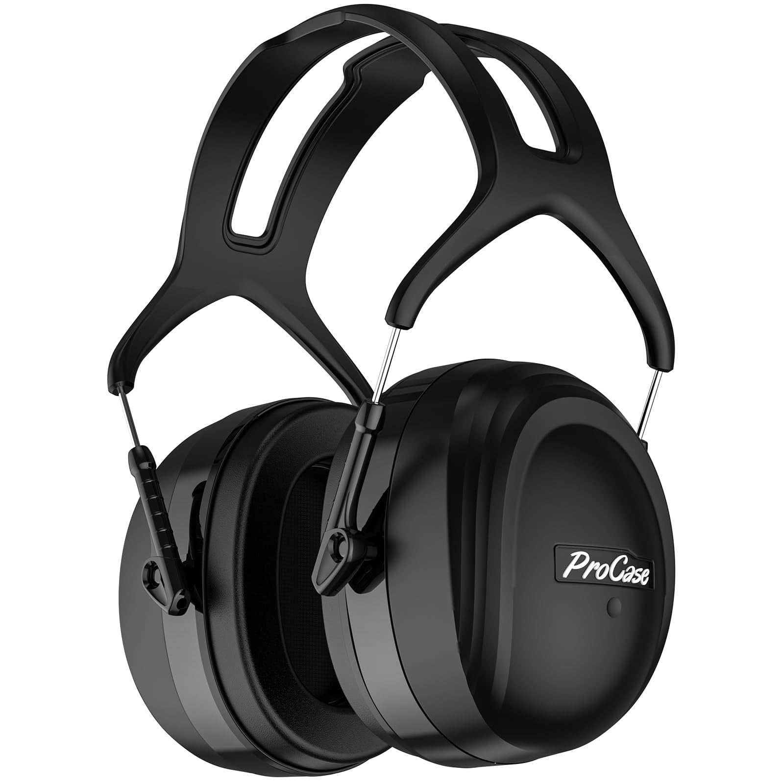 ProCase extra large noise-canceling headphones with 37dB SNR and 30dB NRR for hearing protection and sound reduction.