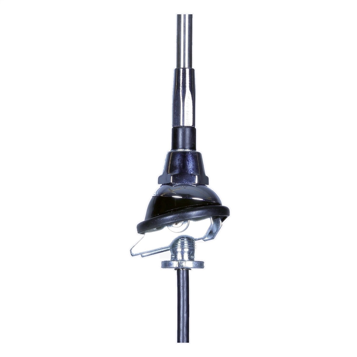 Metra Electronics 44-UT10 universal top mount antenna for AM/FM radio, featuring a sleek design and durable construction