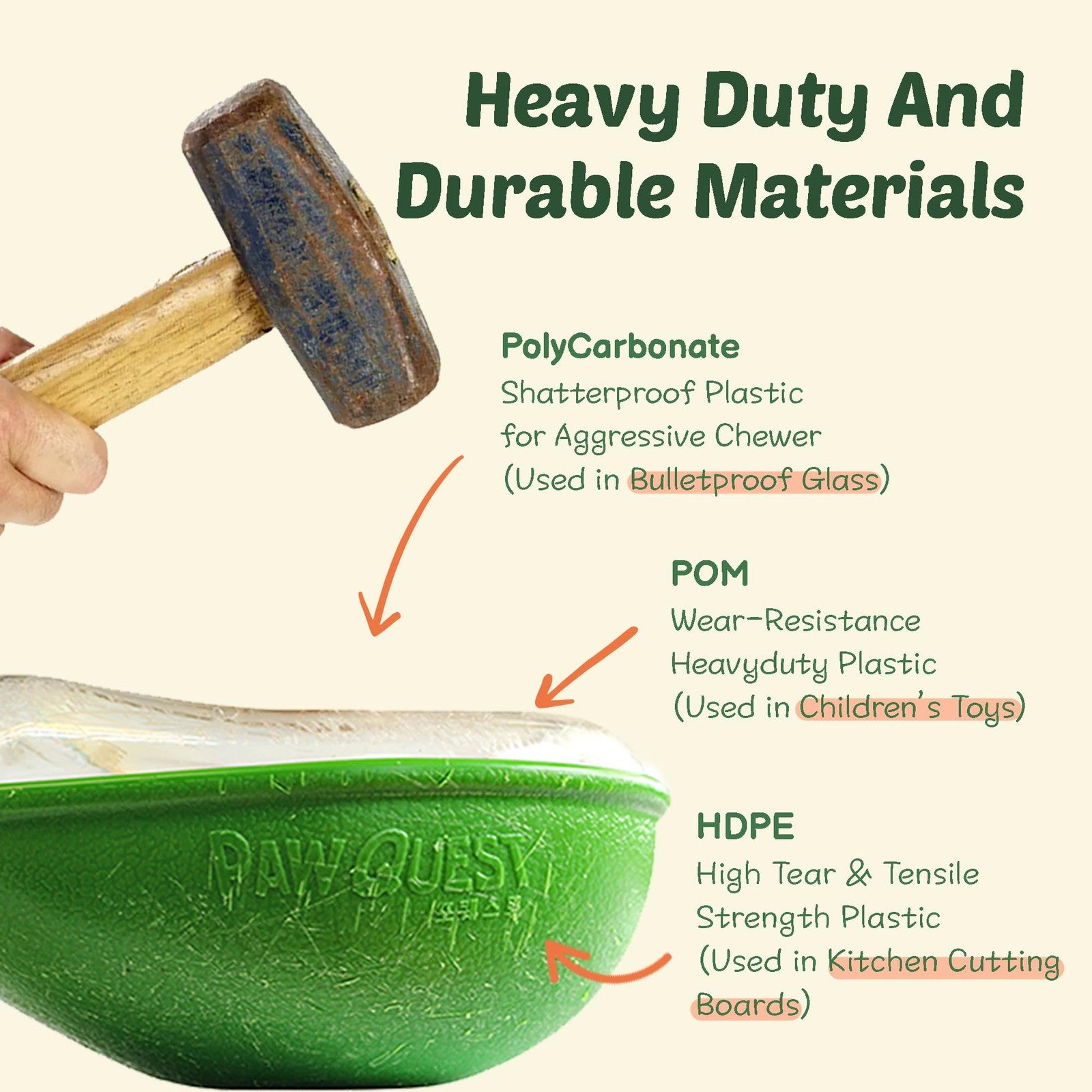 PAW QUEST Avocado non-spill treat dispensing wobble toy for dogs, featuring a green avocado design with a wobbling motion.