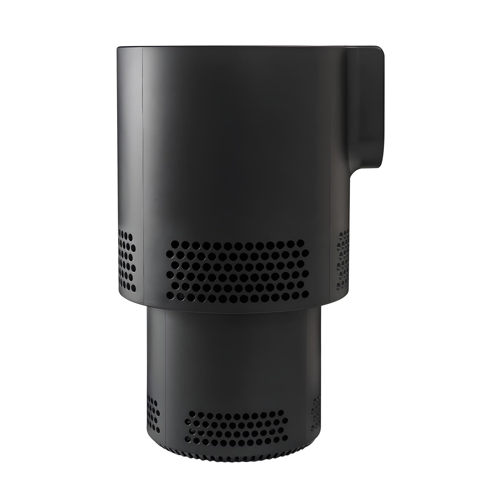 Yesinaly 2-in-1 smart car cup cooler and heater with temperature control, compact design, and digital display.