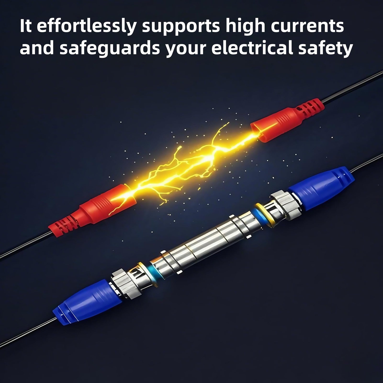 LETONDA 4-piece 100ft security camera BNC video power cable extension set, with integrated connectors for surveillance systems