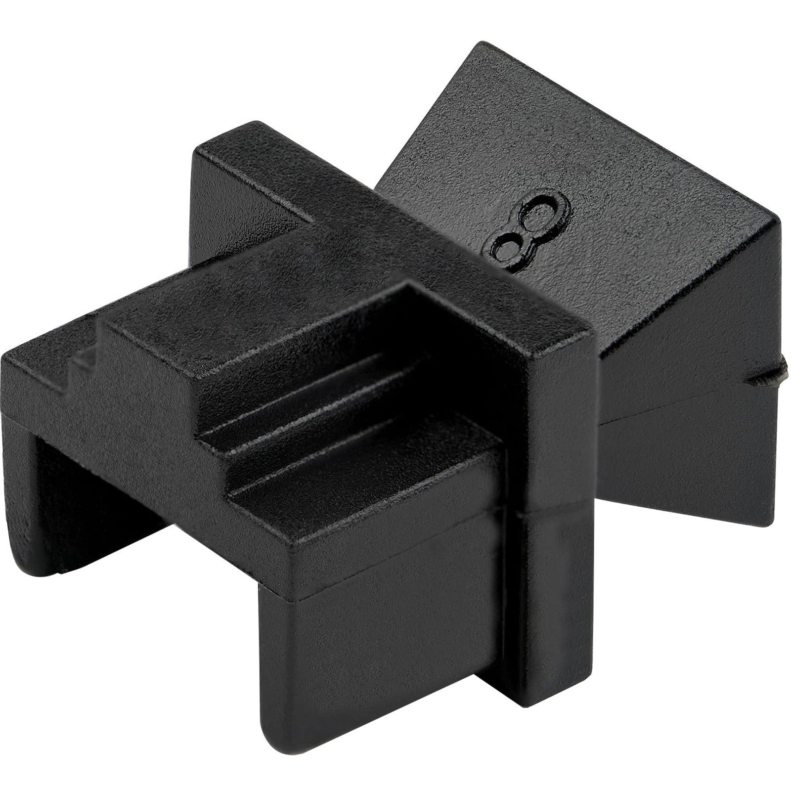 StarTech.com 100-pack RJ45 dust covers and blanking plugs for Ethernet ports, reusable and designed to keep connectors clean.