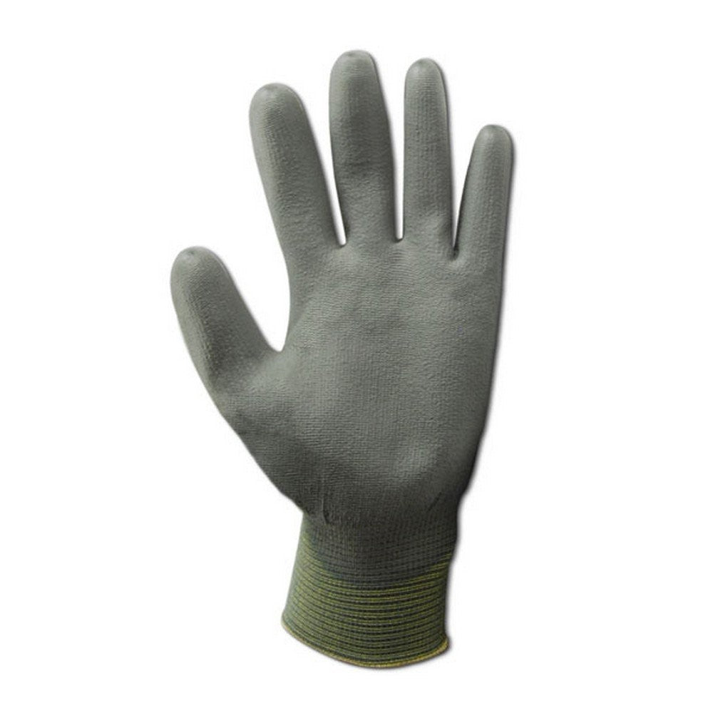 Magid Roc polyurethane-coated 15-gauge nylon mechanics gloves, 12 pairs, showing durable gloves with reinforced palms and breathable fabric.