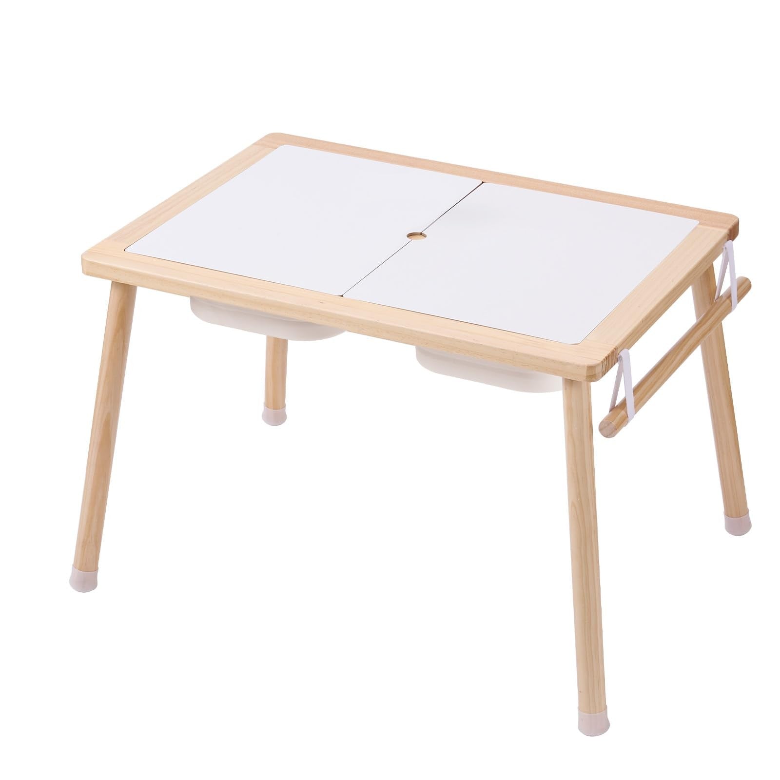 Vevor sensory table for kids and toddlers, colorful activity desk with multiple compartments for play and sensory exploration.