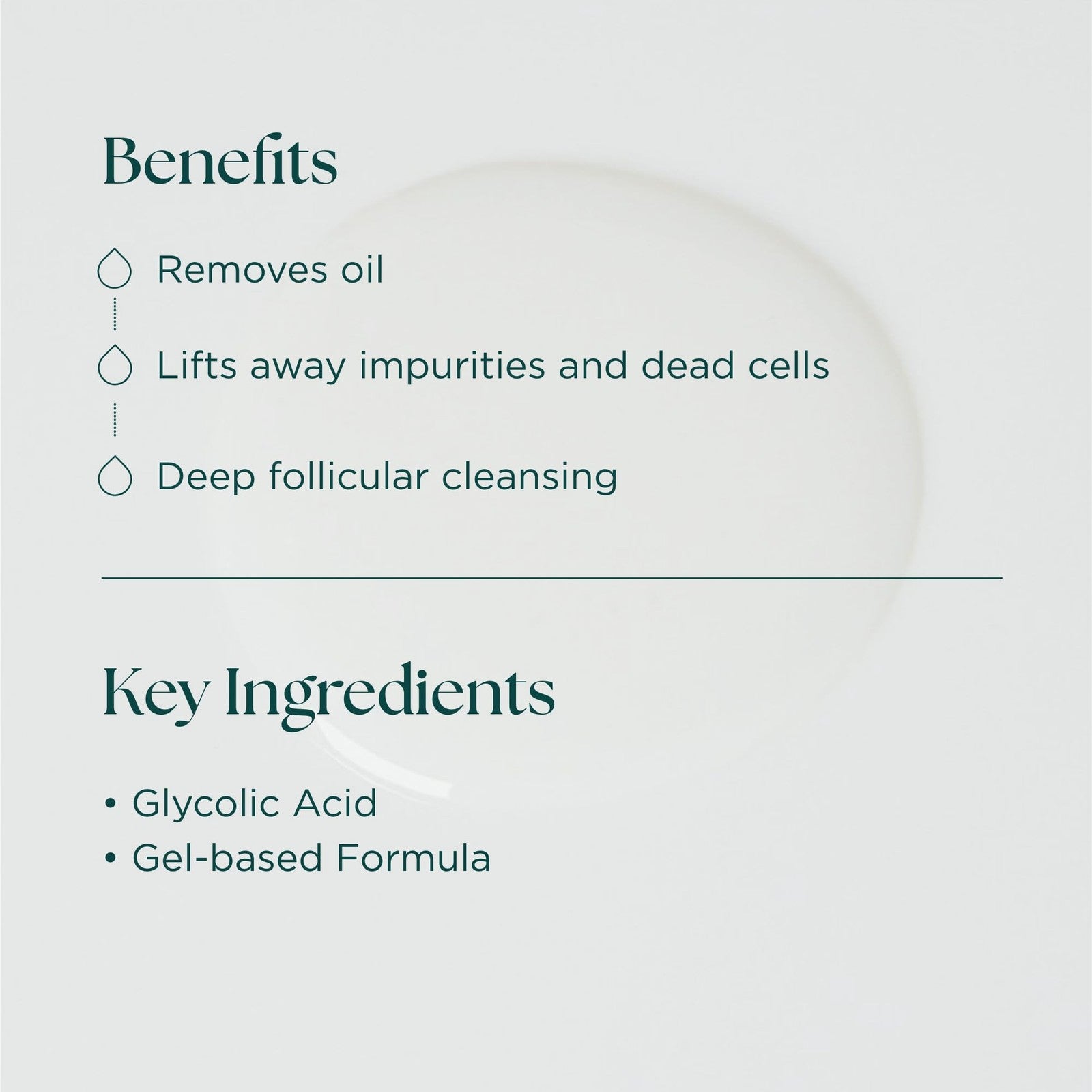 Jan Marini Bioglycolic Oily Skin Cleansing Gel with glycolic acid, showcasing the facial cleanser in a clear bottle with a pump dispenser.
