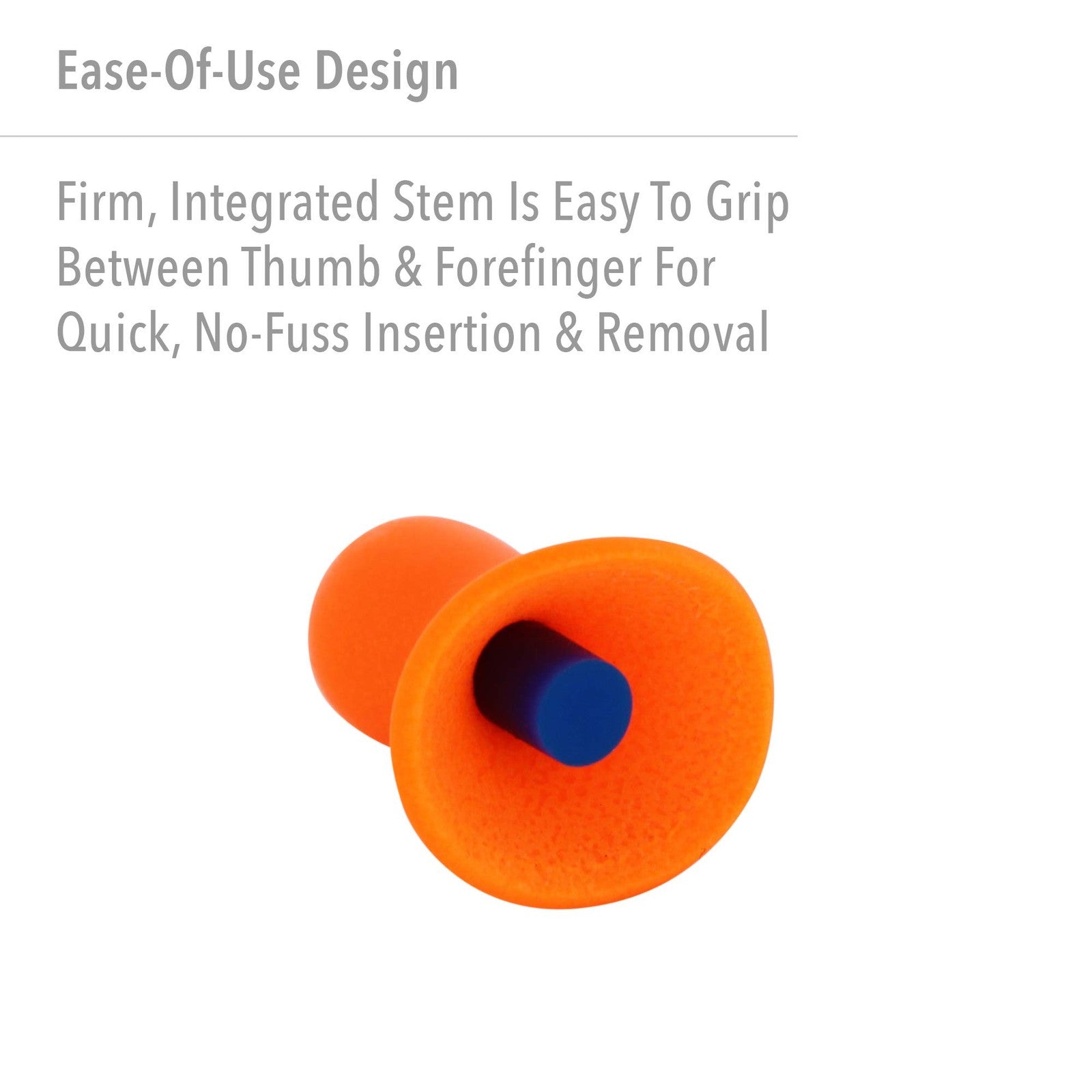 Howard Leight by Honeywell Quiet reusable orange earplugs, 10 pairs, in a clear plastic container for noise reduction and comfort.