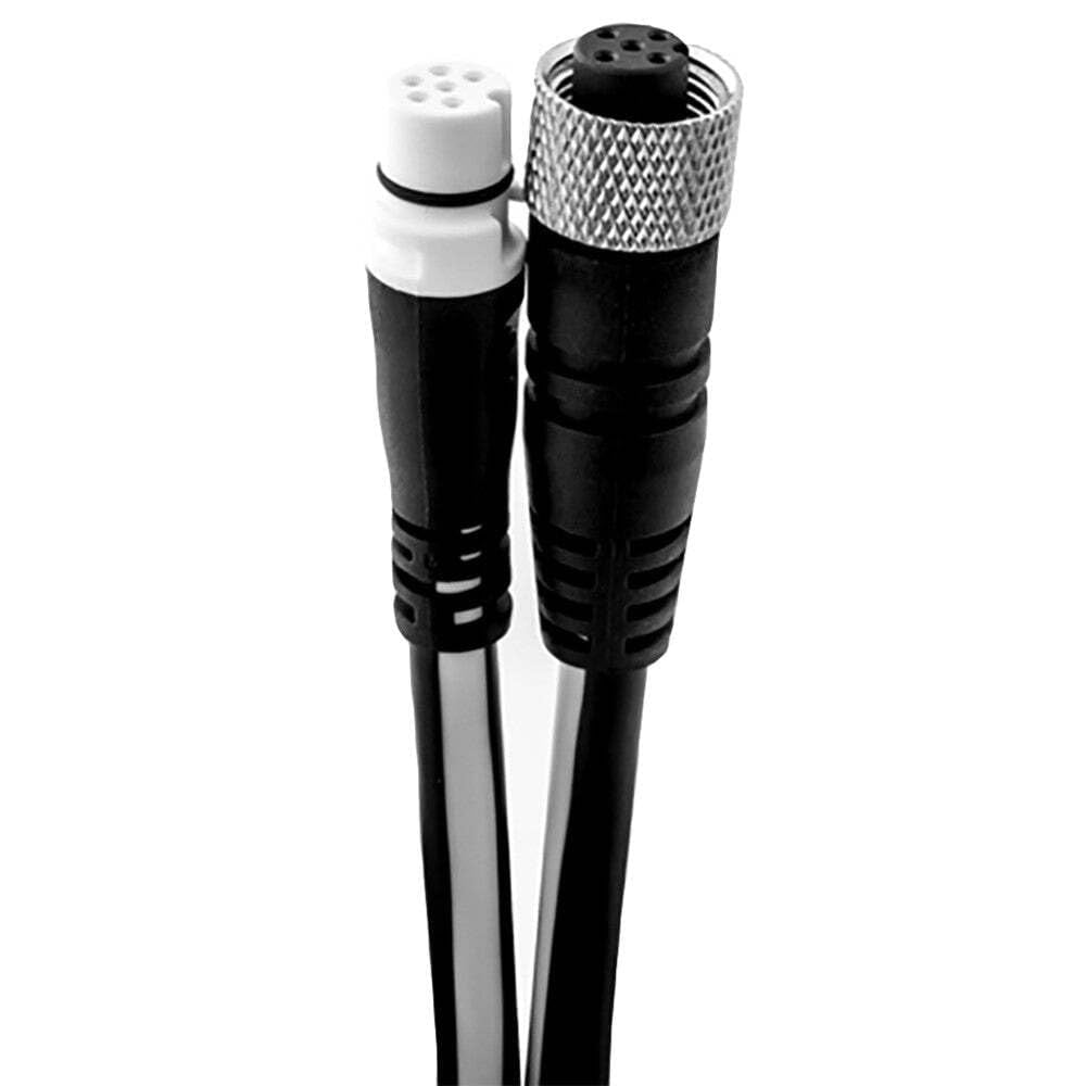 Raymarine DeviceNet Fe NMEA to ST-NG adapter cable in black, 1 meter length, used for marine electronics connections.