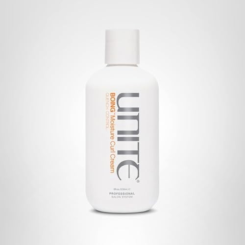 UNITE Hair BOING Moisture Curl Cream in a jar, showing the creamy, hydrating styling product designed to soften and define curls.