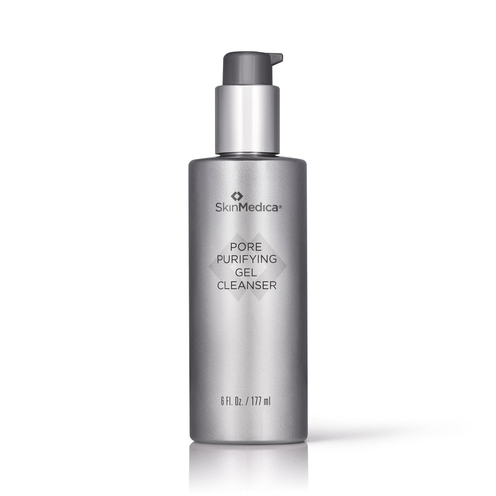 SkinMedica Pore Purifying Gel Cleanser with clay and gentle foaming action for deep pore cleansing and refreshed skin.