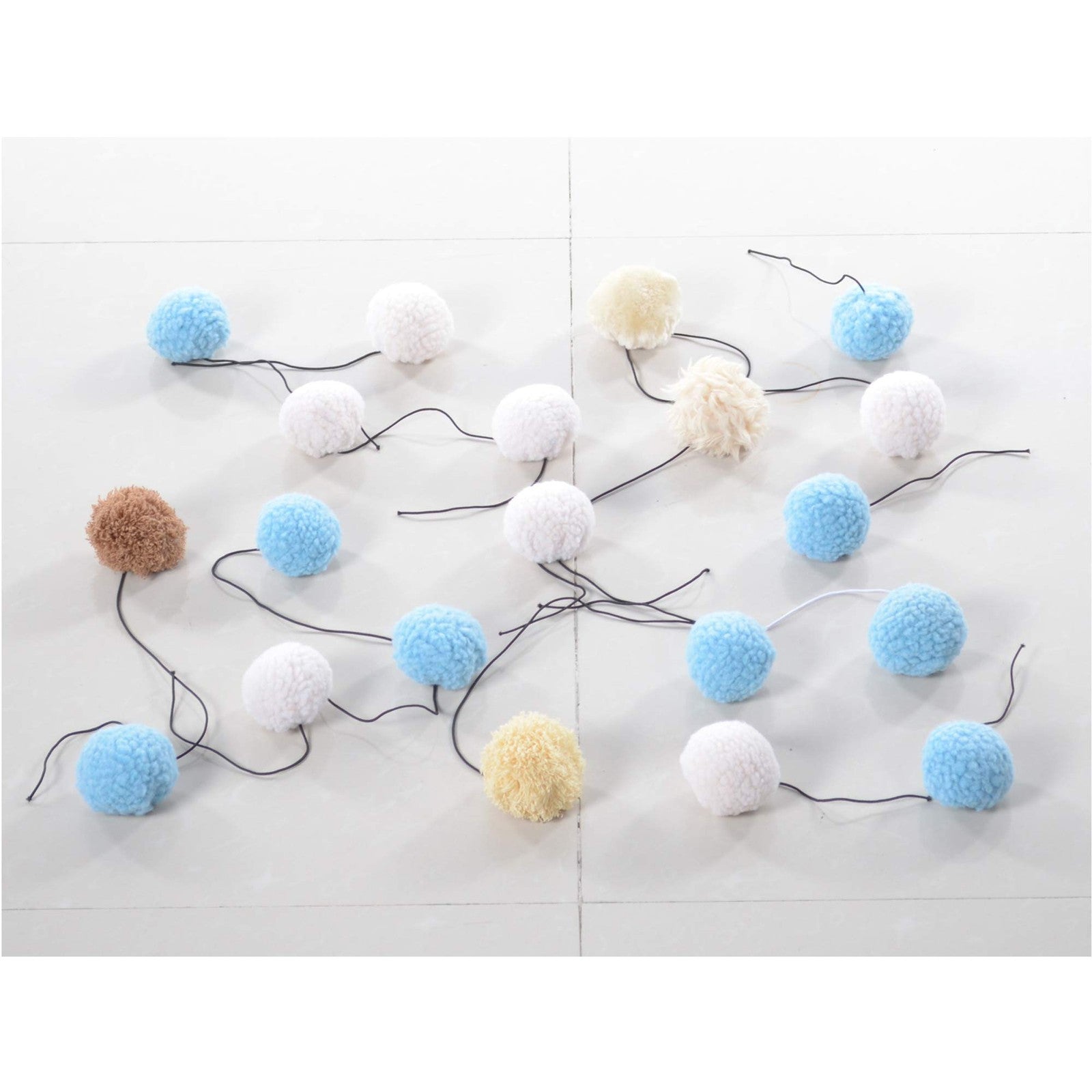 Armarkat TOY6 20-piece plush pet toy pack with squeakers for cats, dogs, and small animals