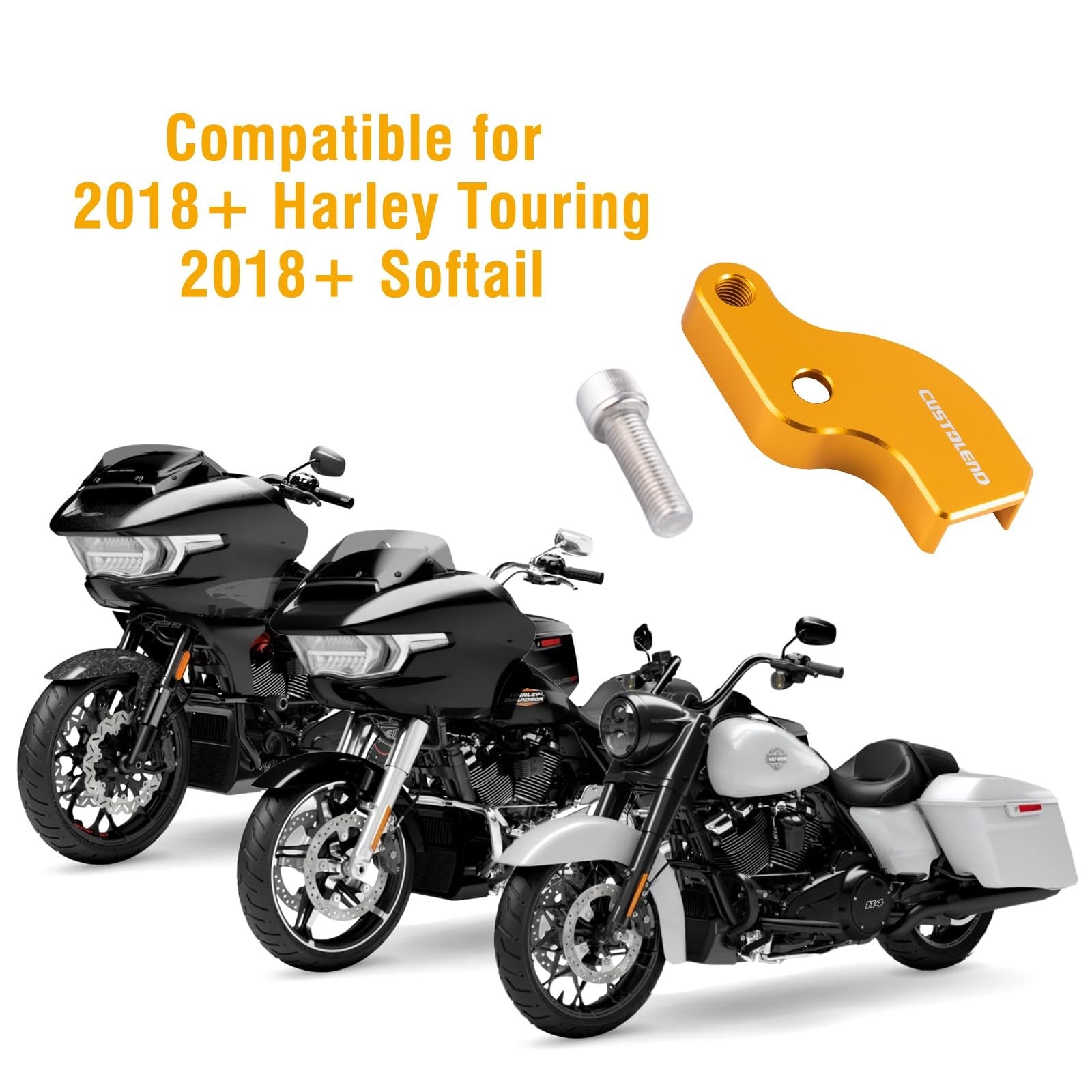 Motorcycle neutral gear shifter kit for Harley, includes easy-find M8 neutral gear shifter for effortless gear changes.