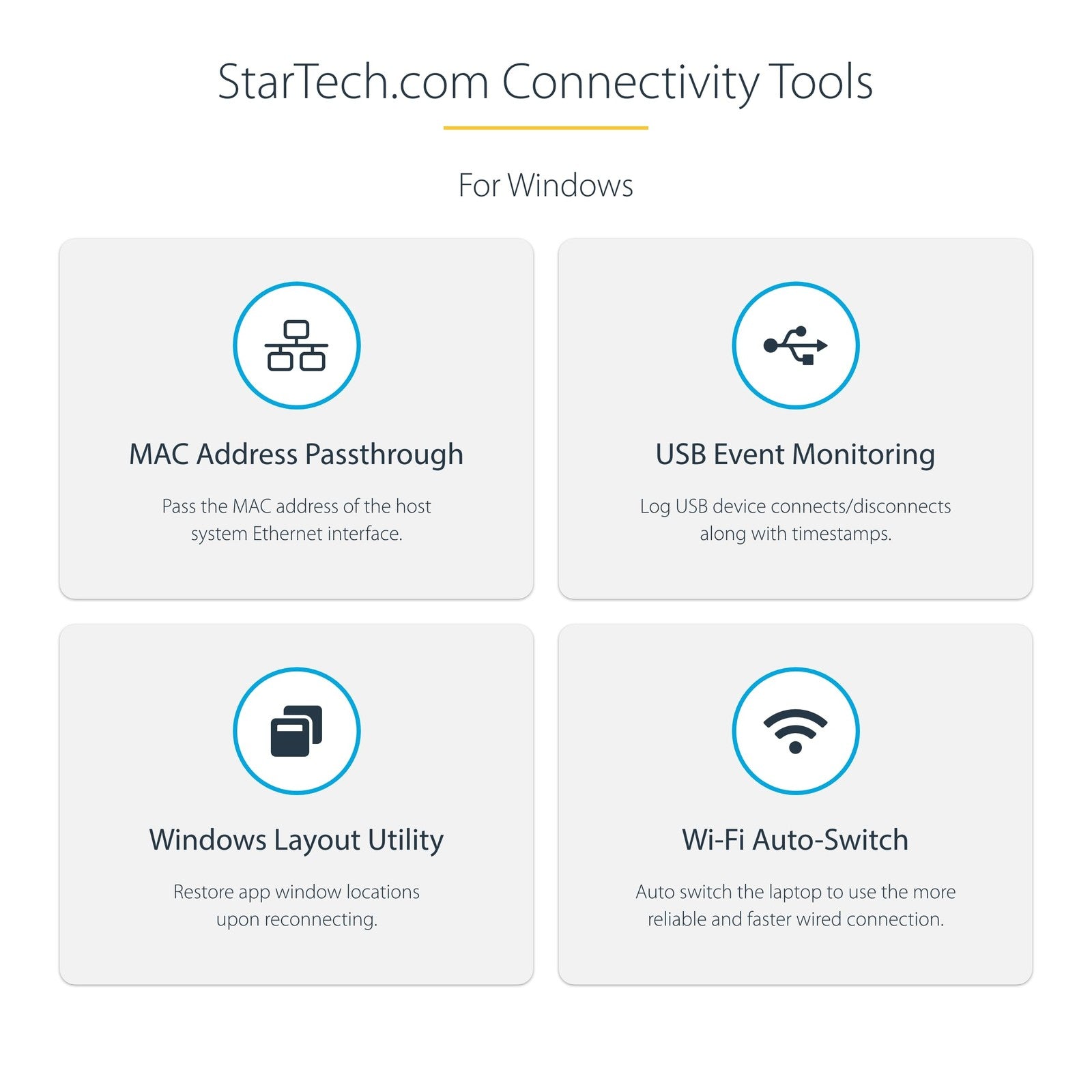 StarTech USB-C docking station for MacBook Pro and Windows, featuring multiple ports and 4K video output.