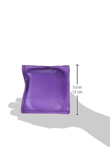 Set of 12 Champion Sports 6-inch bean bags in green, orange, purple, and royal blue, ideal for games and activities.