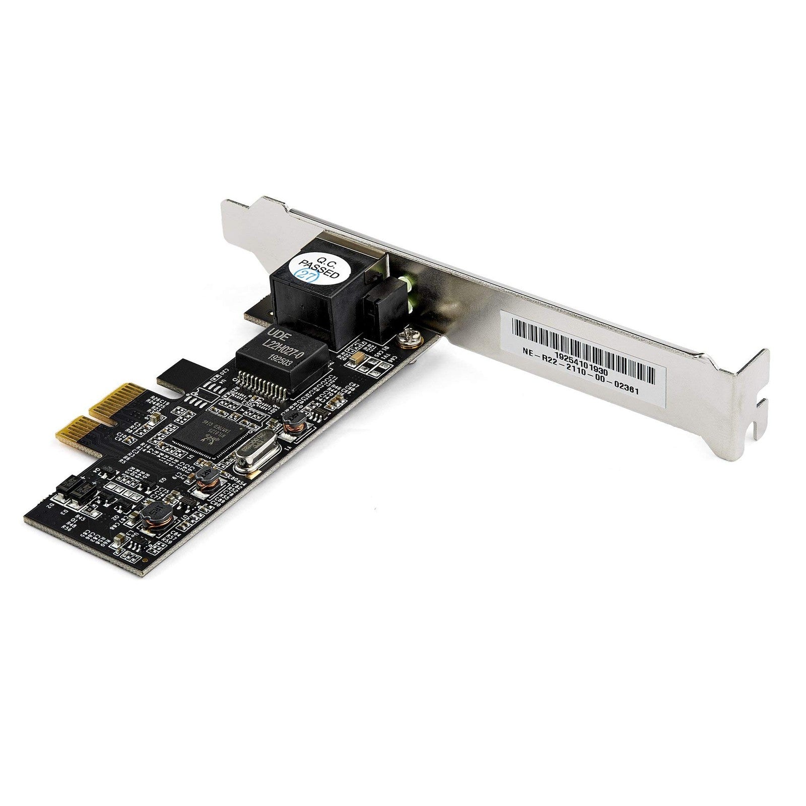 StarTech.com 1 Port PCIe Network Card with 2.5Gbps 2.5GBASE-T Ethernet port, PCIe interface, compact design for high-speed connectivity