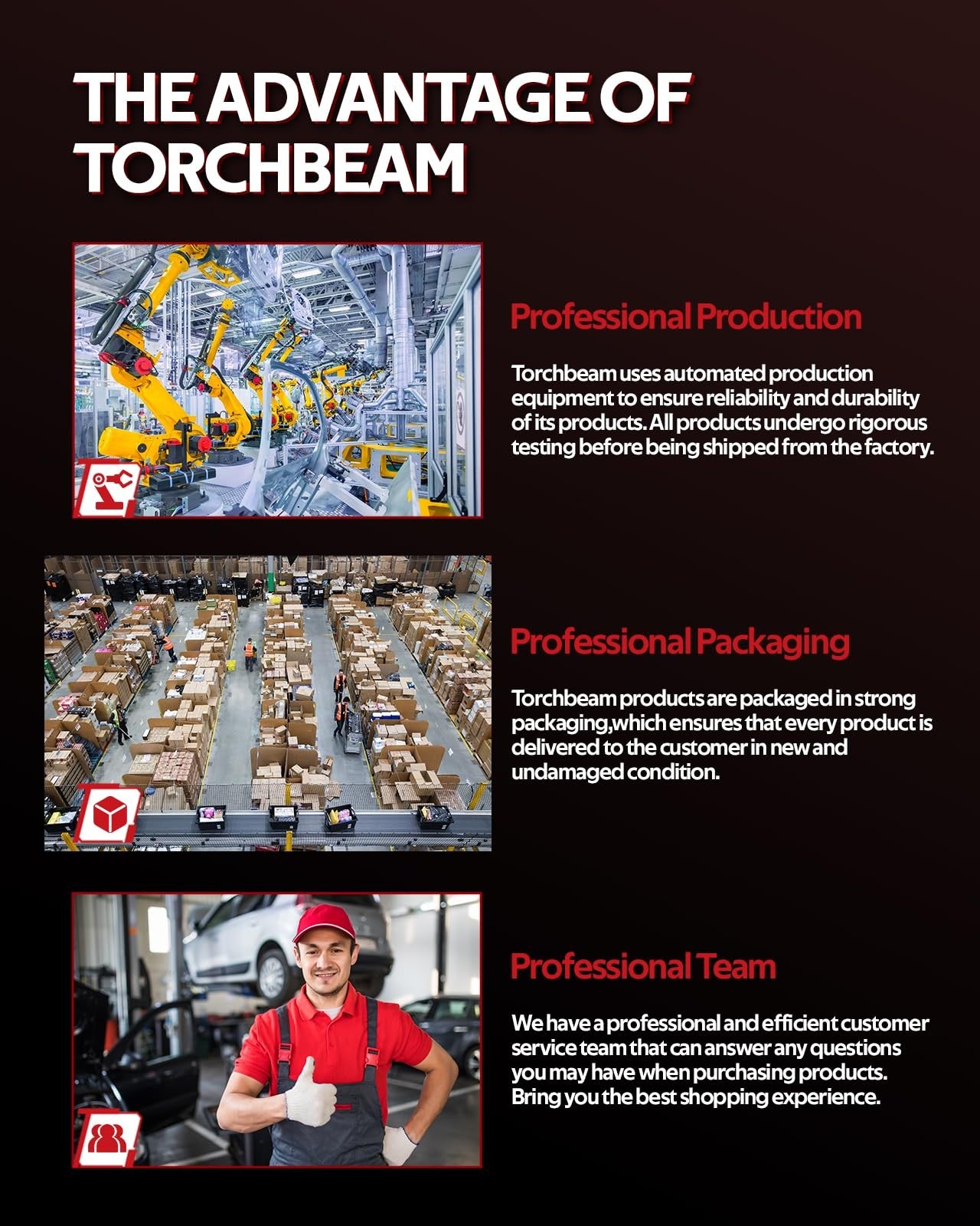 Torchbeam 4x UF652 ignition coils for Hyundai Accent, Veloster, Kia Rio, and Soul 1.6L engine, shown in the image.