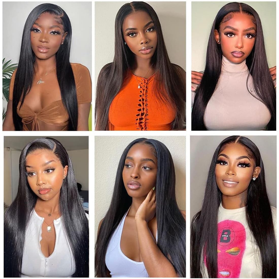 Straight human hair lace frontal closure by Autto, 13x4 skin-like HD lace, ear-to-ear, natural skin tone, lightweight and realistic.