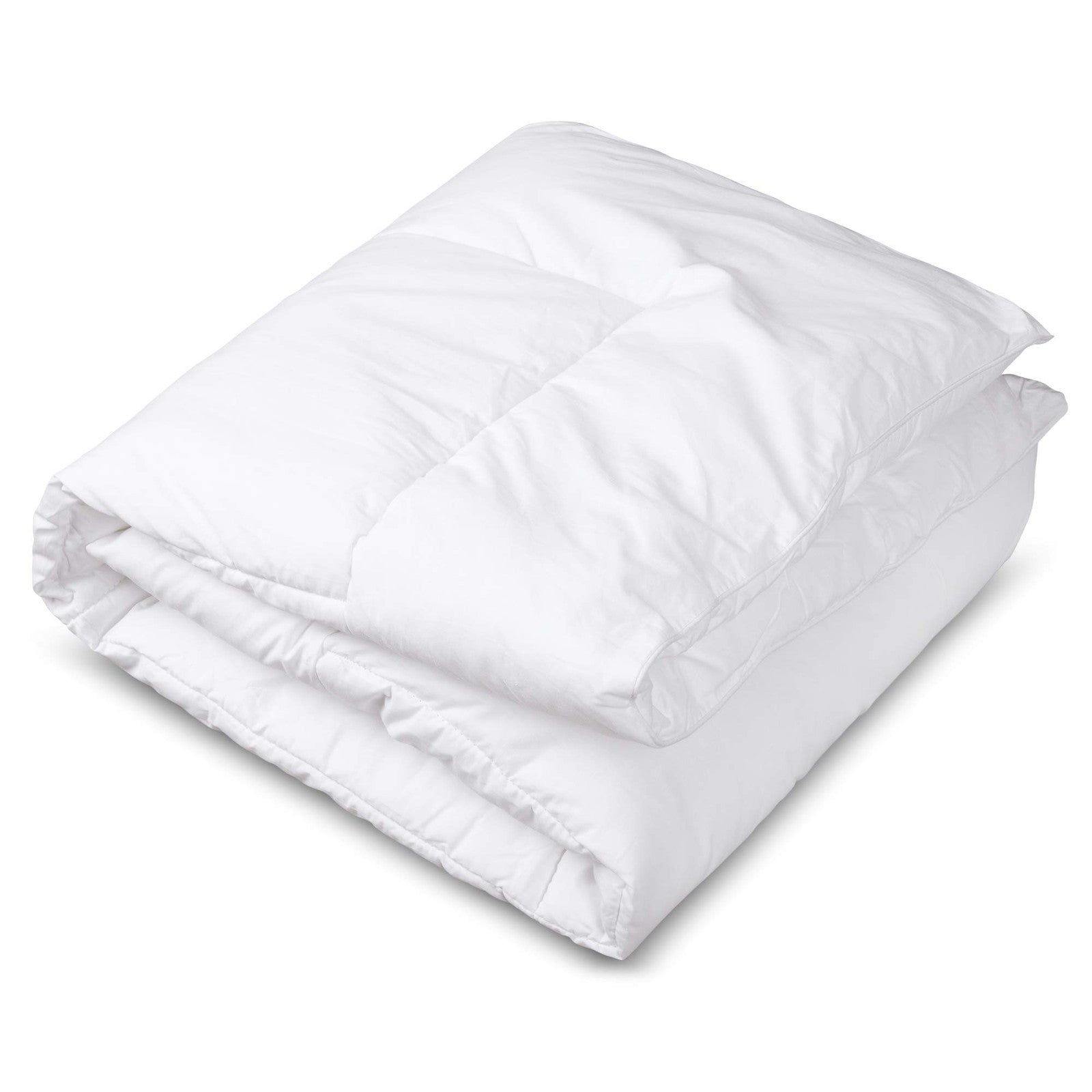Circleshome warm crib comforter made of soft, breathable 100% cotton, shown with cozy, lightweight bedding for a baby's crib.