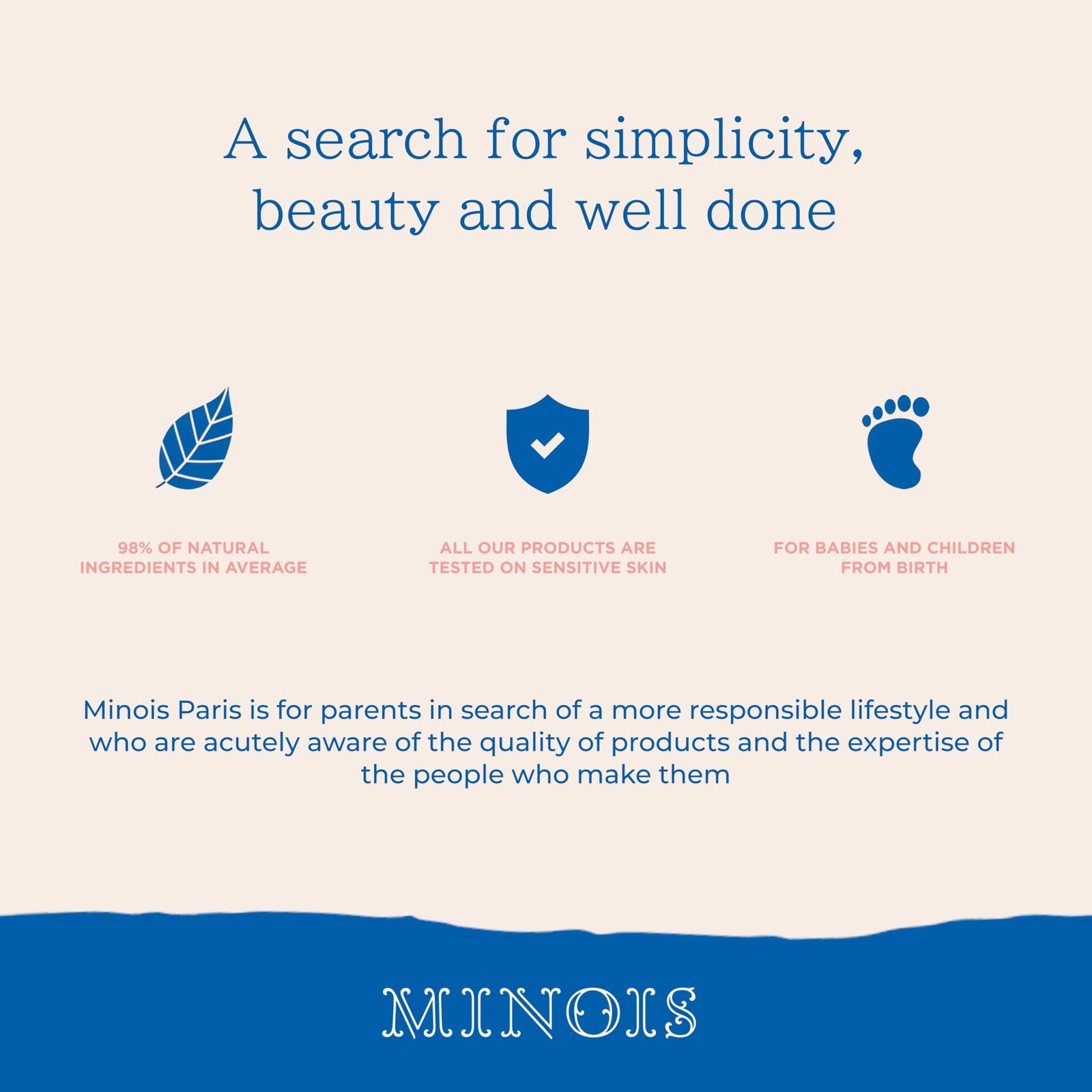 MINOIS Paris baby wash and shampoo with orange, gentle body and hair cleanser for infants, featuring a soft, tear-free formula.