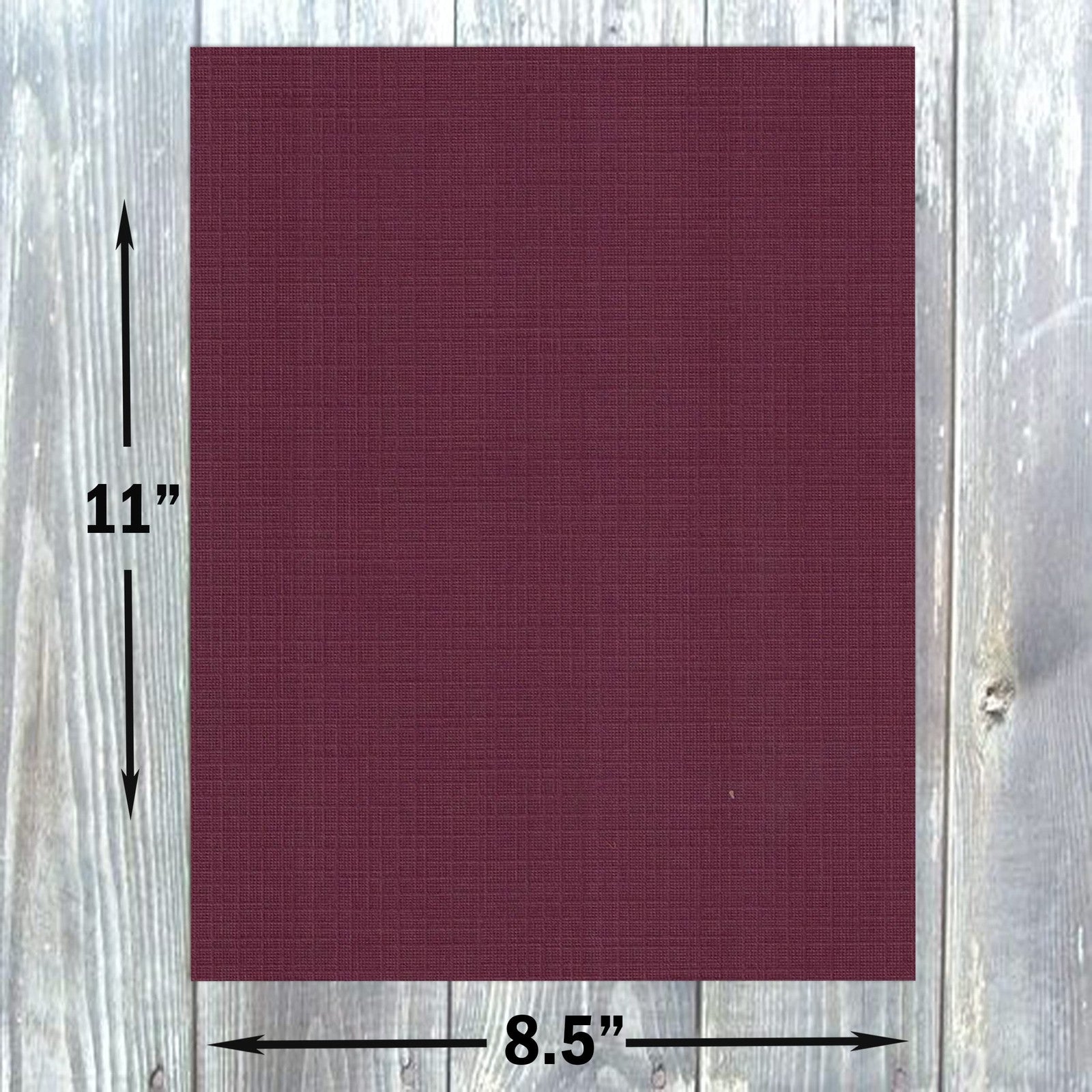 Hamilco colored cardstock paper 8.5x11 with linen texture, vibrant paper for crafts, scrapbooking, and creative projects.