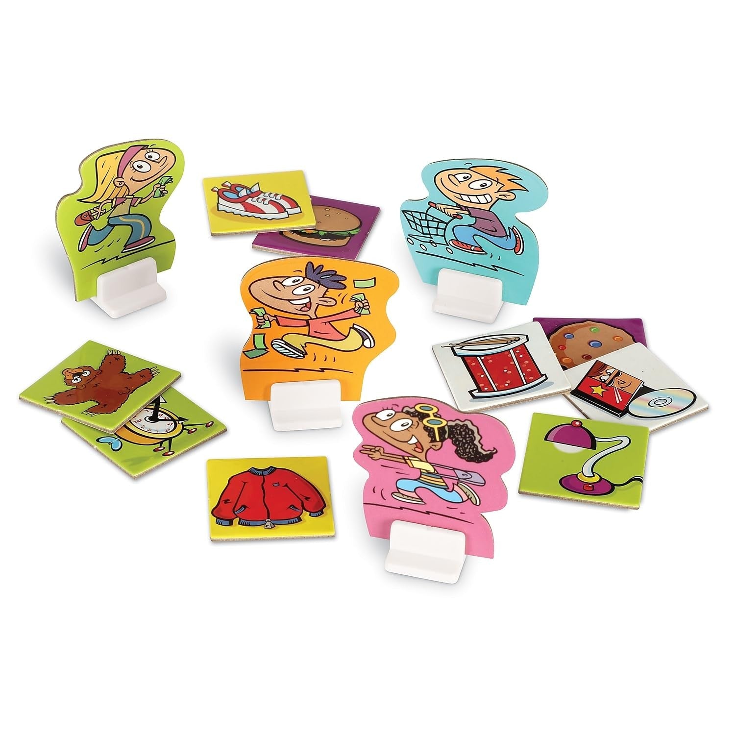 Learning Resources Buy It Right shopping game for kids, featuring colorful game pieces and a fun math activity for 2-4 players ages 5+