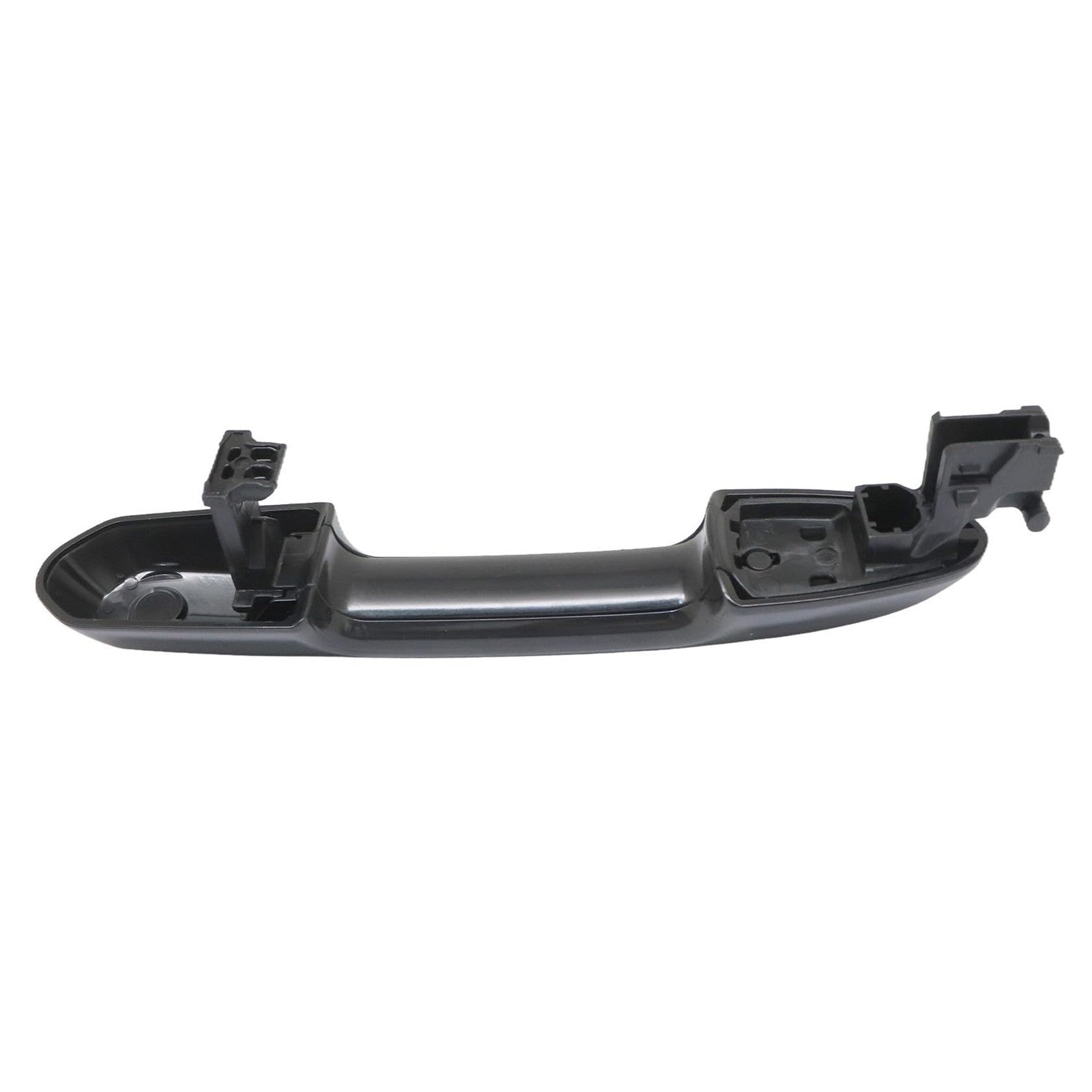 FZJDSD exterior door handle for rear left driver or right passenger side, black plastic with metal mounting parts.