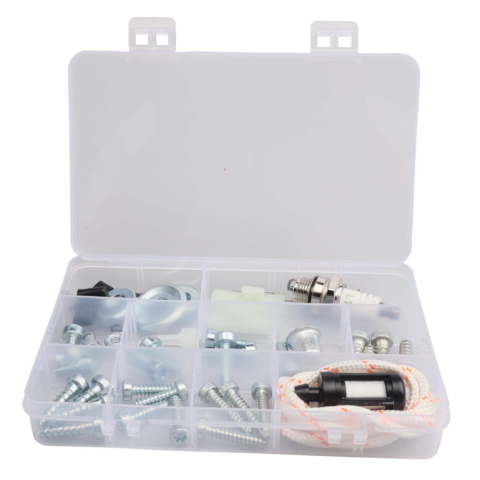 Bolts screws hardware kit for Stihl MS260 MS311 MS391 chainsaw with silver iron bolts