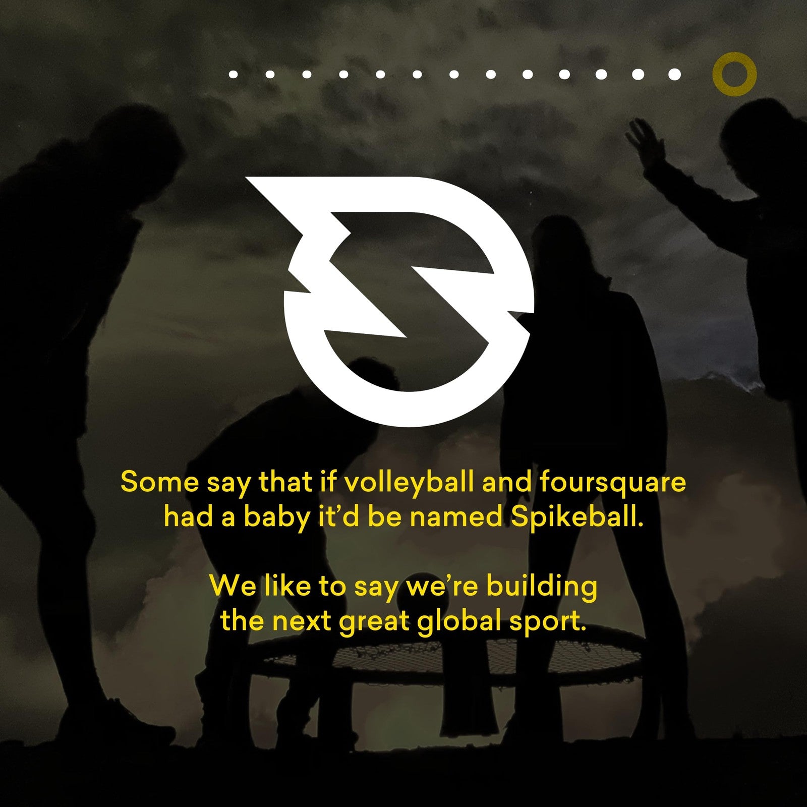 Spikeball The Original Kit 1-Ball outdoor game set with net and ball, ideal for yard, camping, and outdoor play.