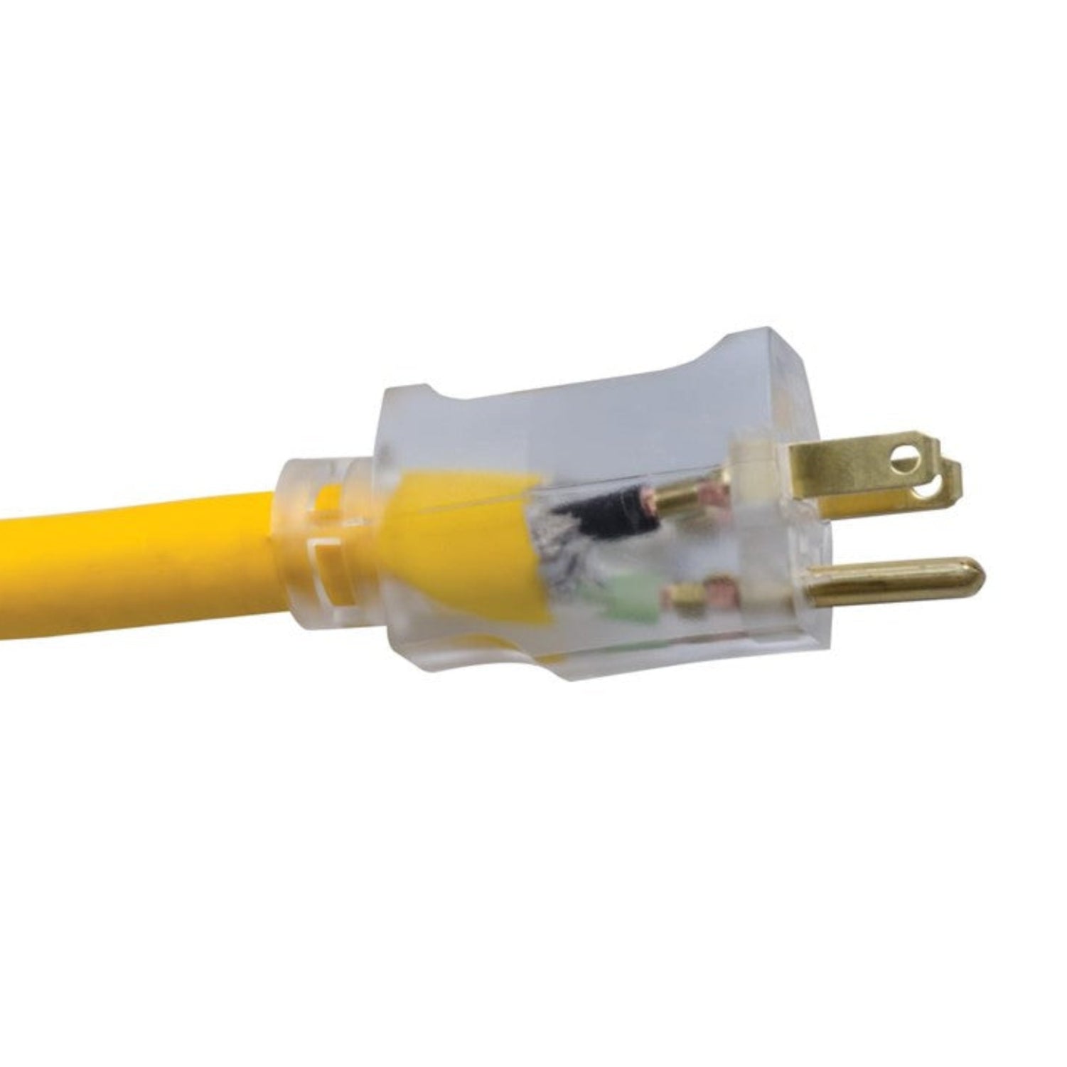 Southwire Solar Extra Heavy Duty Extension Cord 50ft 12/3 gauge with 3 conductors and 3 outlets, outdoor use.