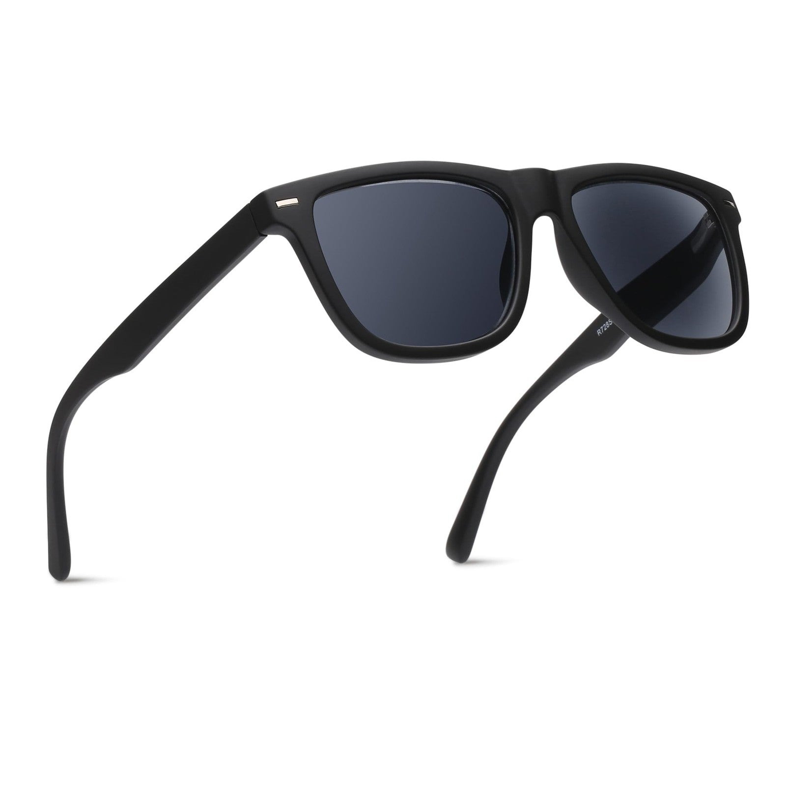 2SeeLife oversized TR-90 reading sunglasses for men with sturdy frame and medium fit, featuring dark tinted lenses and stylish design.