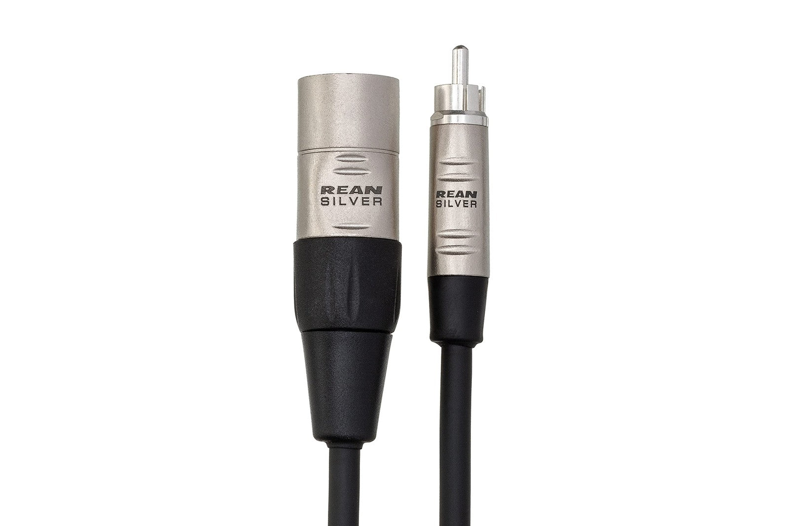 Hosa HRX-020 Pro unbalanced RCA to XLR3M interconnect cable, 20 feet, with REAN connectors for audio connections.
