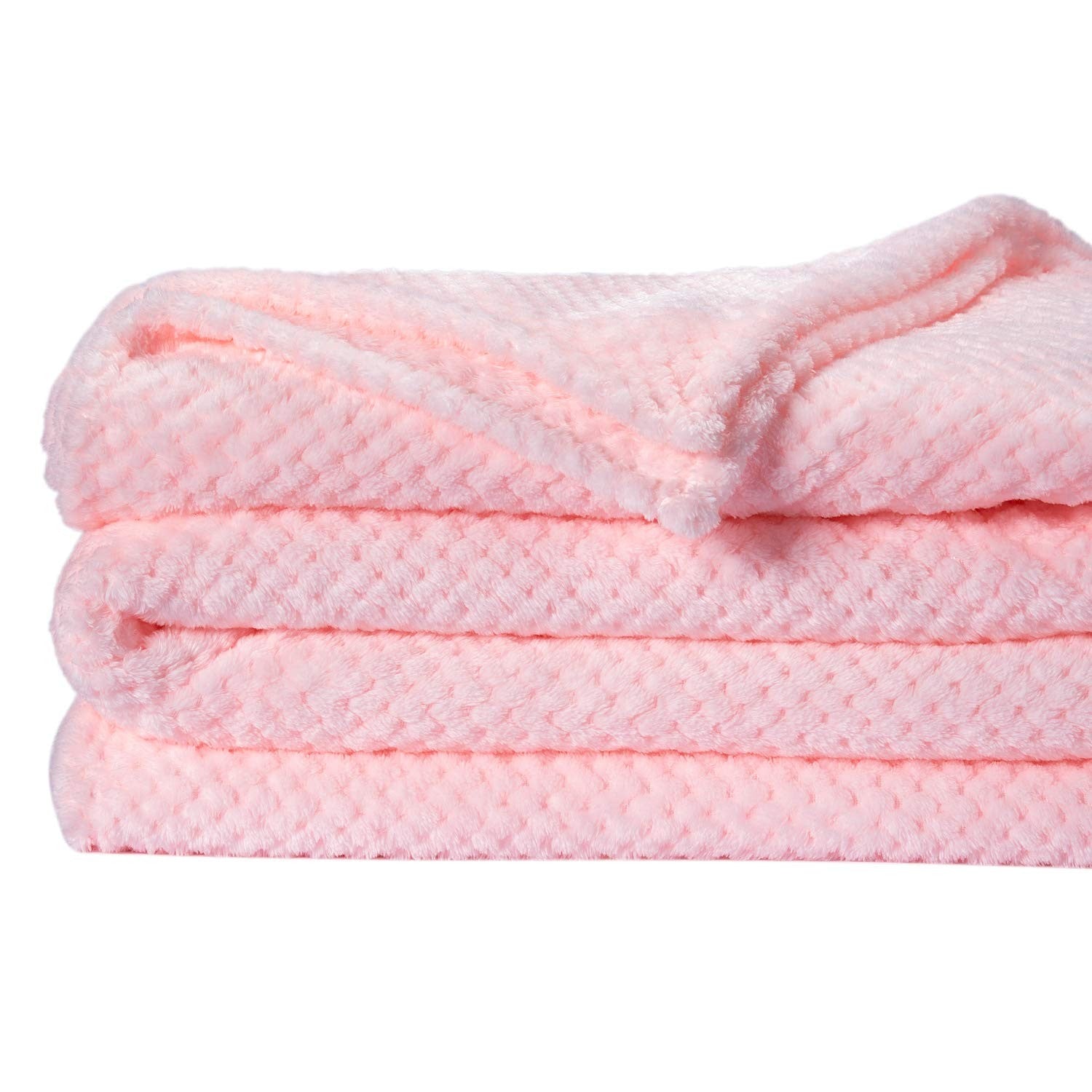Wonder Miracle fuzzy throw blanket in plush fleece, shown in soft, cozy texture perfect for adults and toddlers.