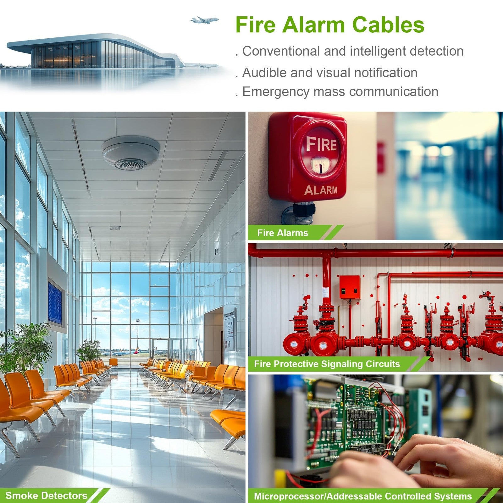 Syston Cable Technology fire alarm security burglar station wire, 16/2 solid copper cable, 1000 ft roll for alarm systems