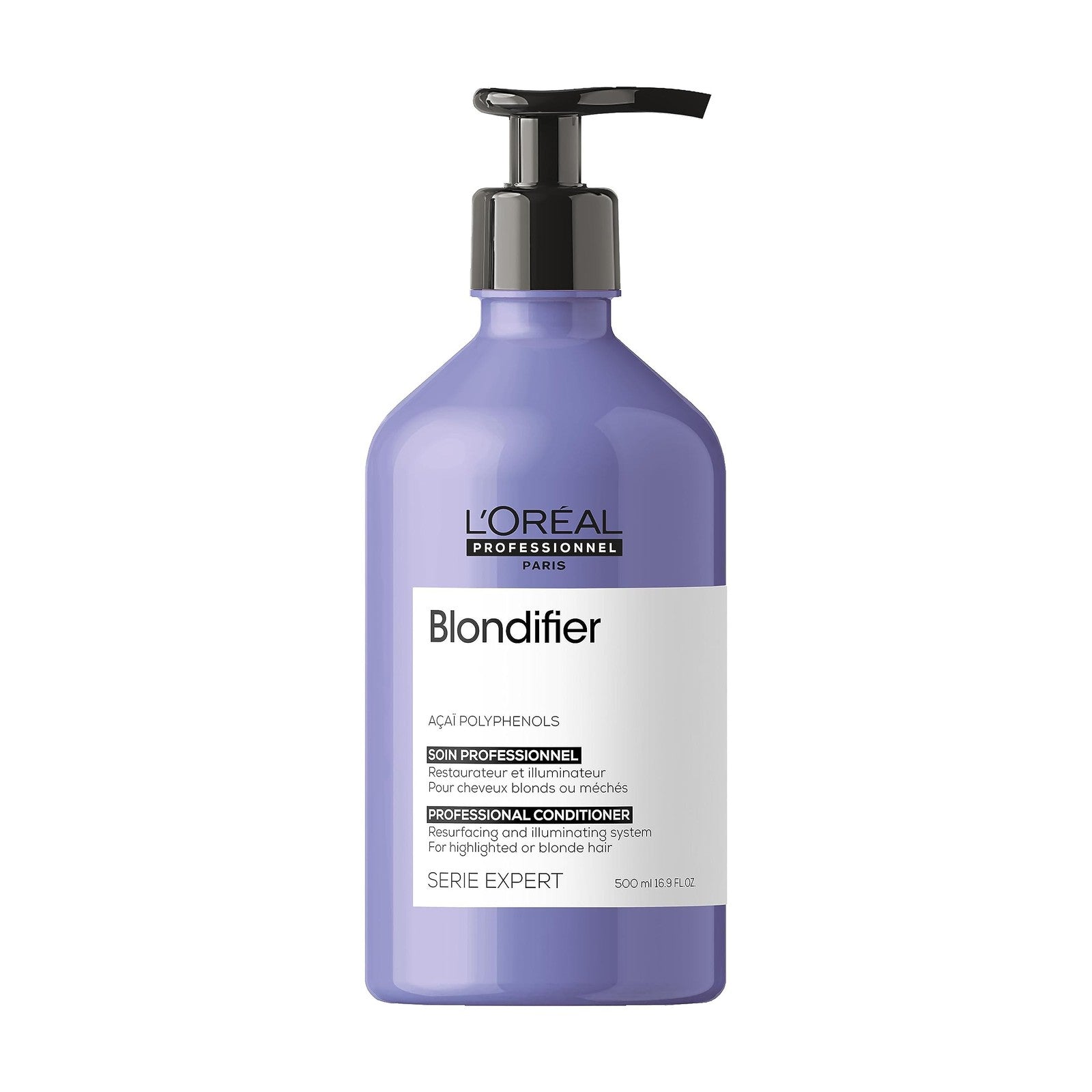 L'Oréal Professionnel Paris Blondifier Conditioner bottle, nourishing and smoothing hair care product for blonde hair.