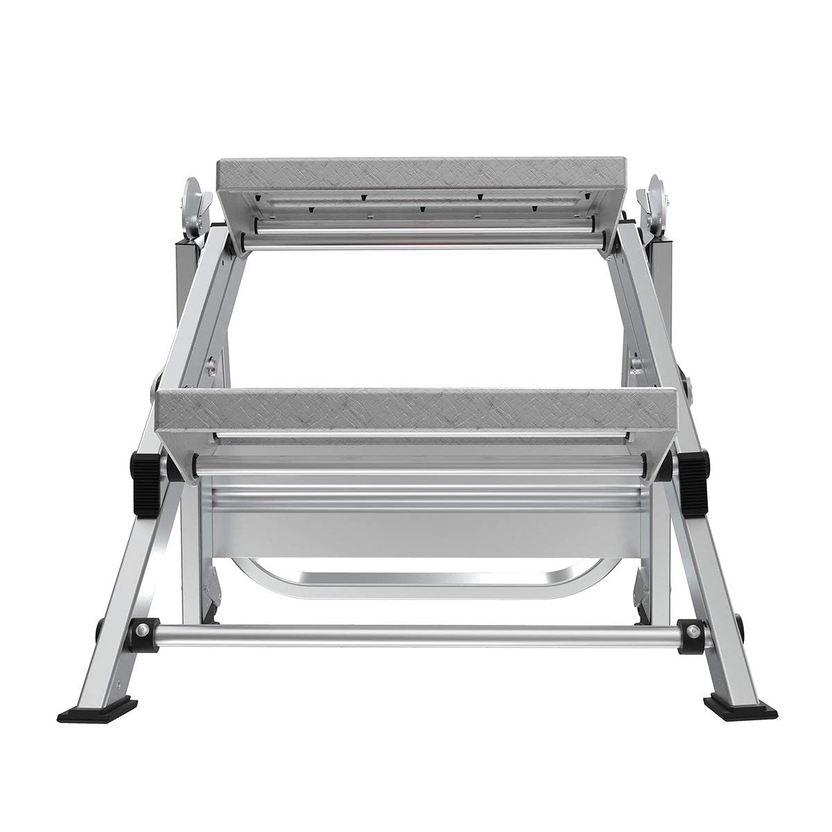 Little Giant Safety Step 2-foot aluminum 2-step stool with sturdy design, ideal for household or workplace use.