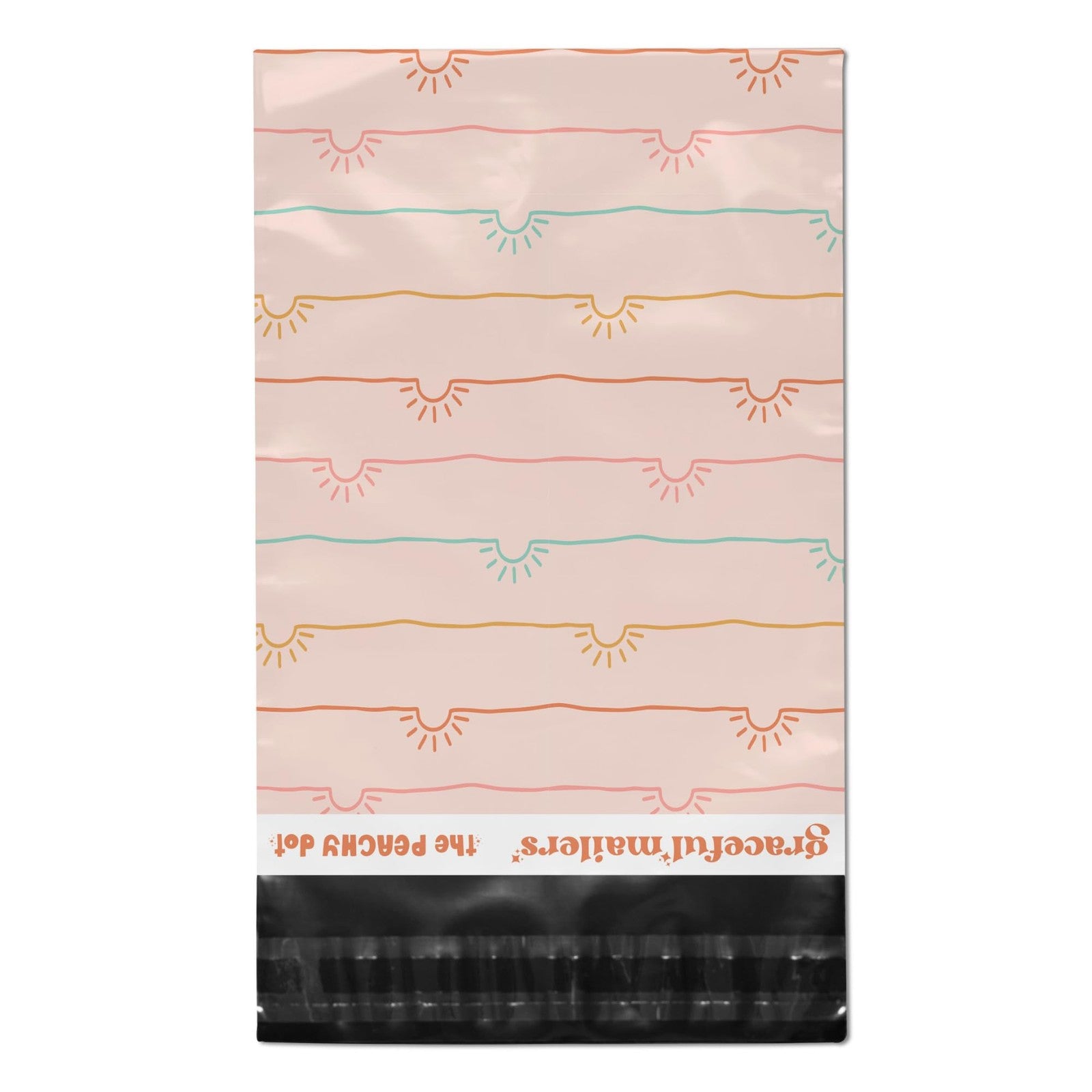 Set of 100 Graceful Mailers waterproof poly mailers, 14.5x19 inches, tear-resistant packaging for shipping and mailing items.