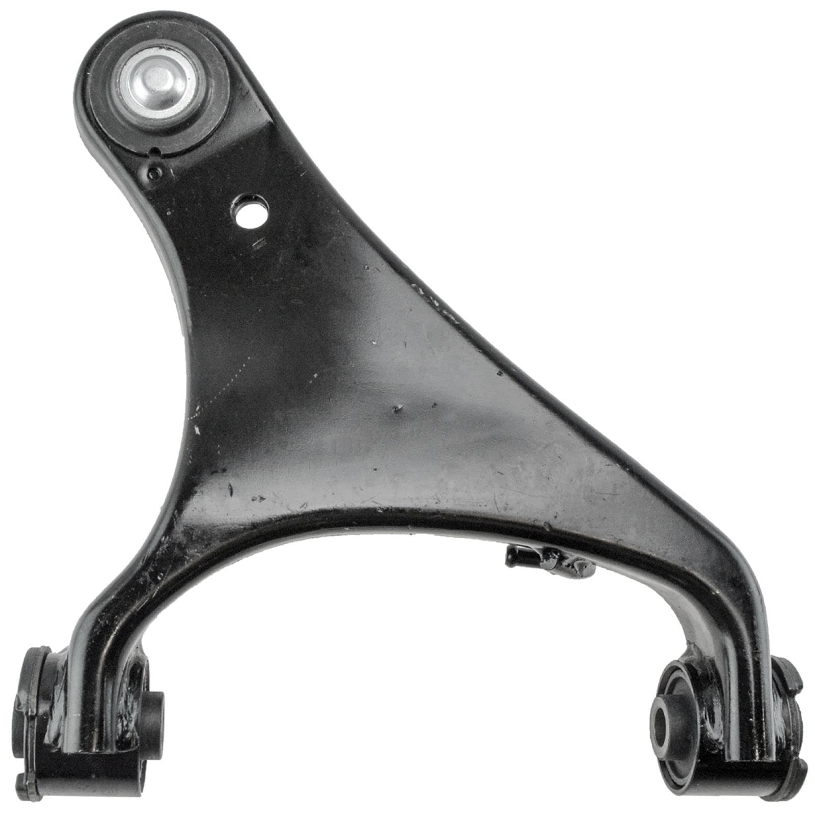 TRQ front right upper control arm ball joint for 2005-2009 Land vehicle, featuring steel construction and detailed mounting points.
