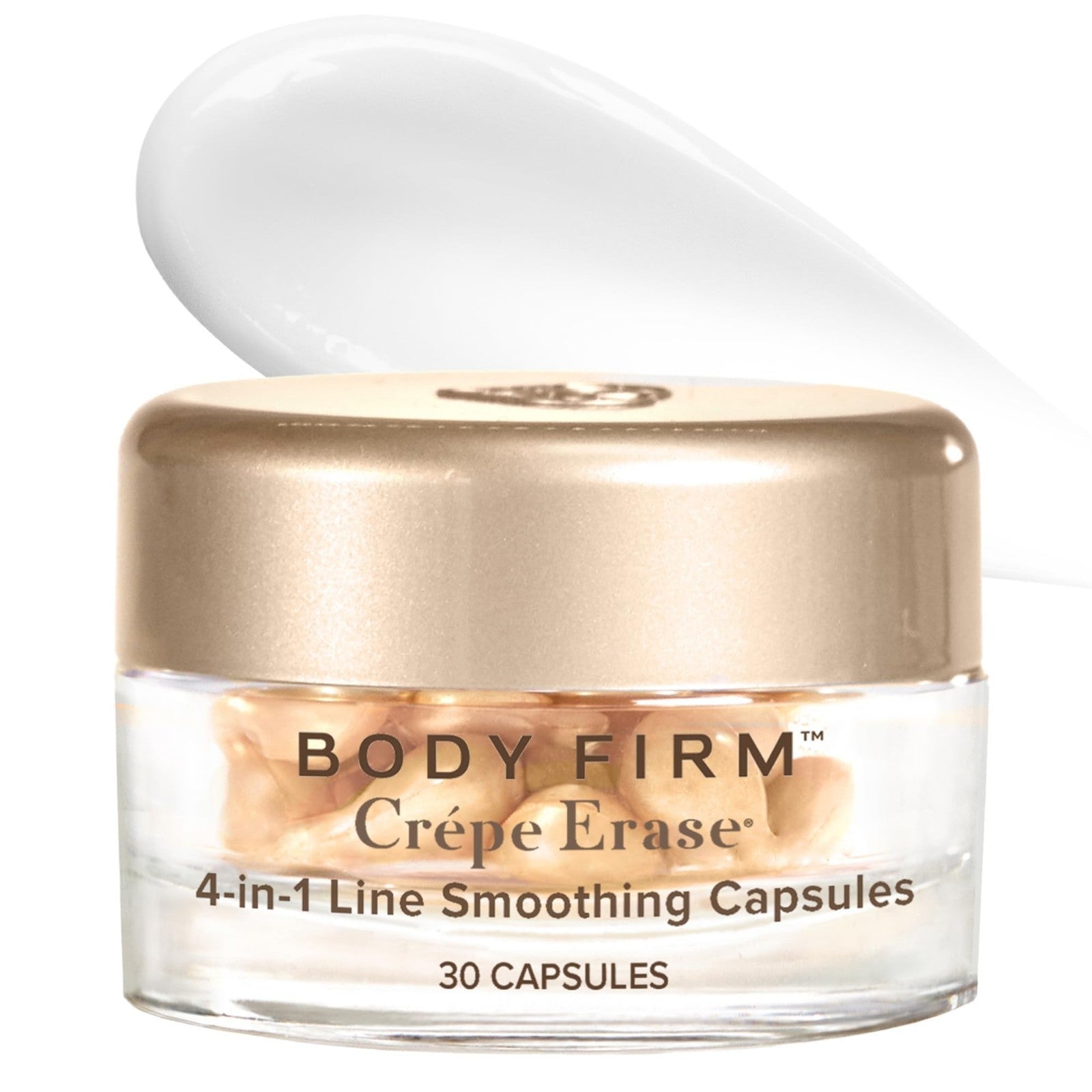 Crepe Erase Body Firm Crepe Erase 4-in-1 Line Smoothing Capsules for anti-aging and hydrating skin on the face