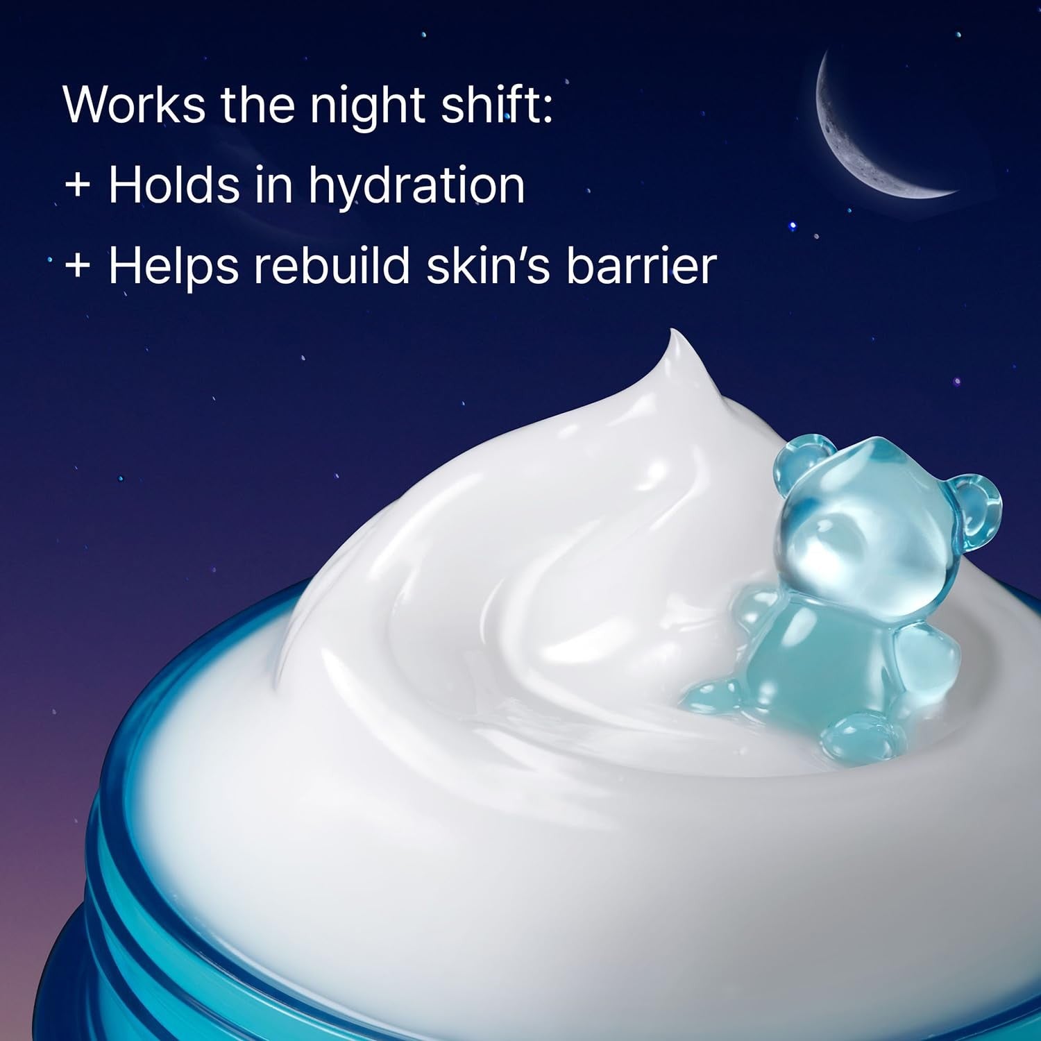 Dr.Jart+ Vital Hydra Solution Hydro Plump Overnight Korean face mask with hyaluronic acid, shown in the image.