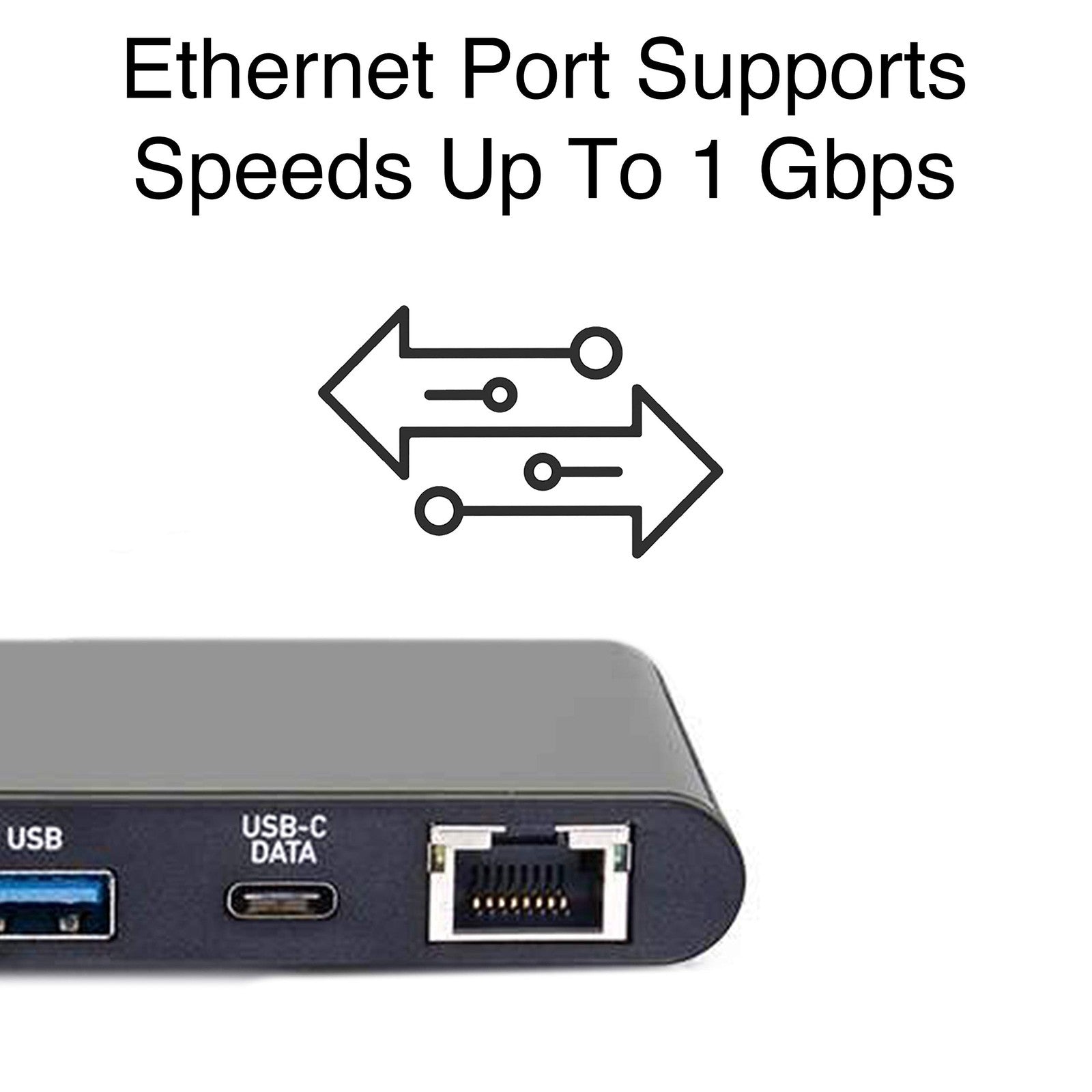 C2G USB-C 6-in-1 mini dock with 4K HDMI, Ethernet, USB ports, and Power Delivery for versatile connectivity.