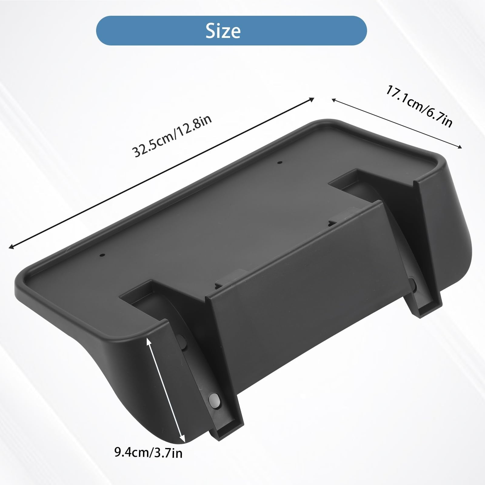 OKPARZ replacement front bumper license plate frame bracket for 1999-2004 Ford F series trucks, showing installation on vehicle.