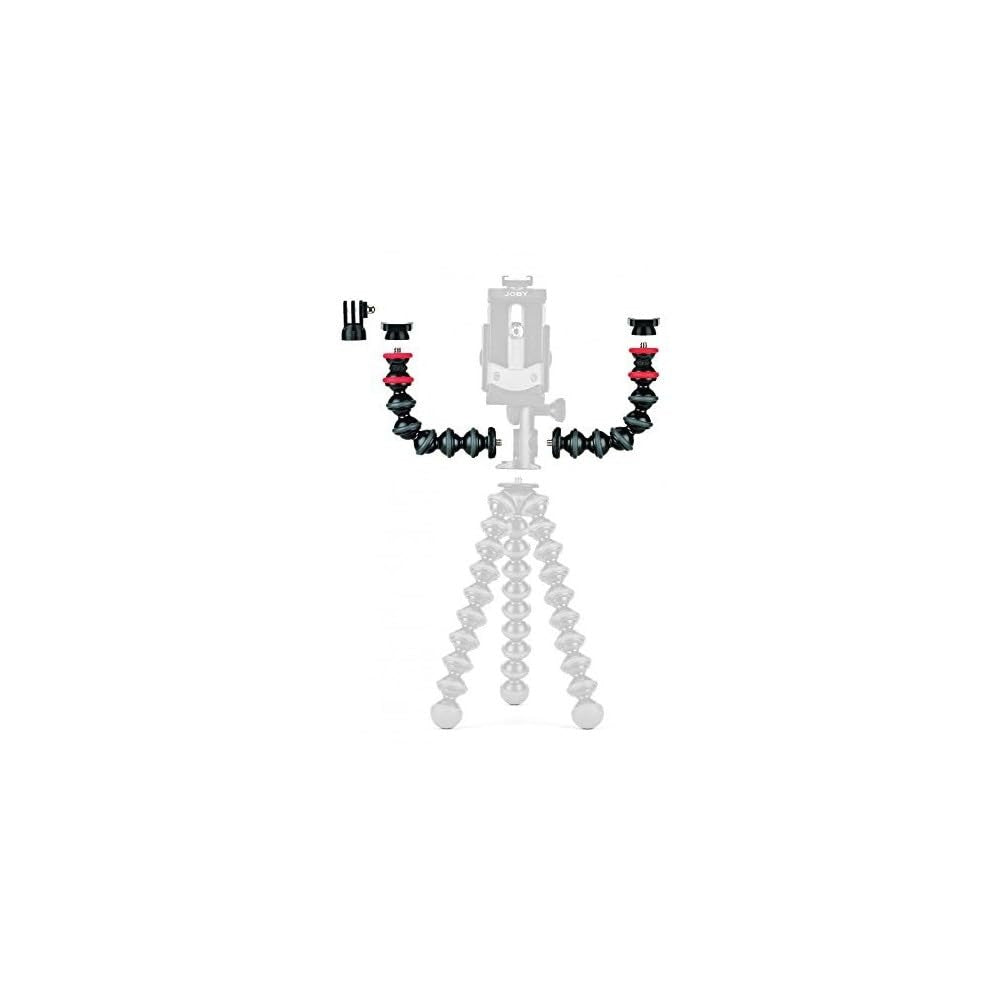 Joby GorillaPod Arm Kit for action video cameras, microphones, and lights with flexible mounting options and adjustable joints.