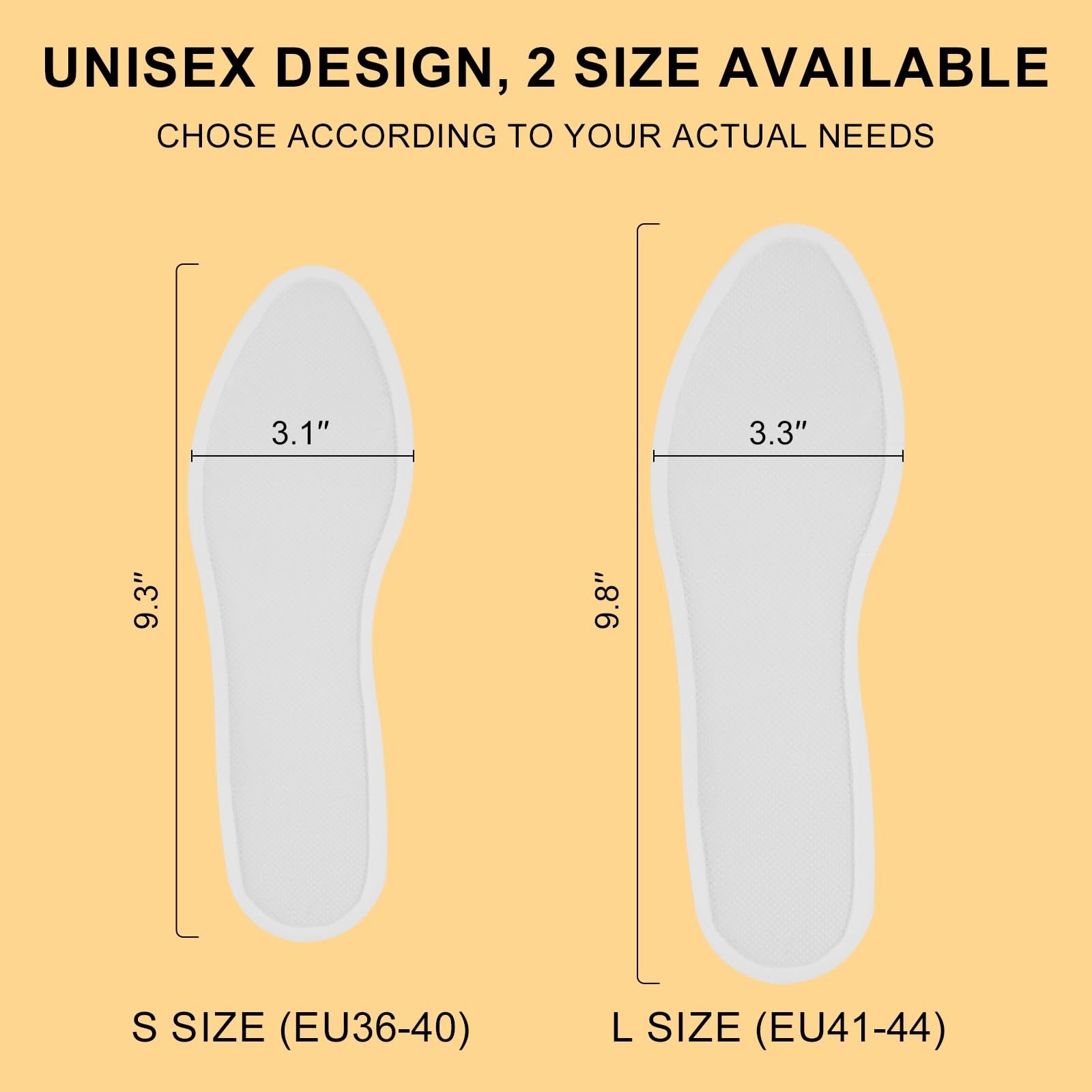 Disposable Blobuste insole foot warmers, ultra-thin and long-lasting, designed for men to keep feet warm and comfortable.