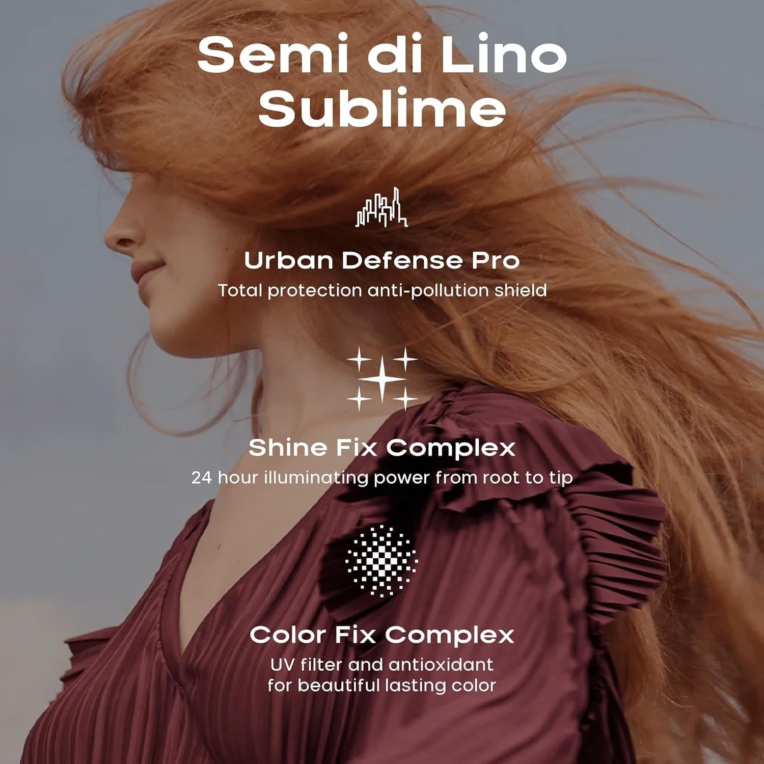 ALFAPARF MILANO Semi di Lino Sublime Cellula Madre Thickening Multiplier for fine hair, showing the product bottle with label and cap.