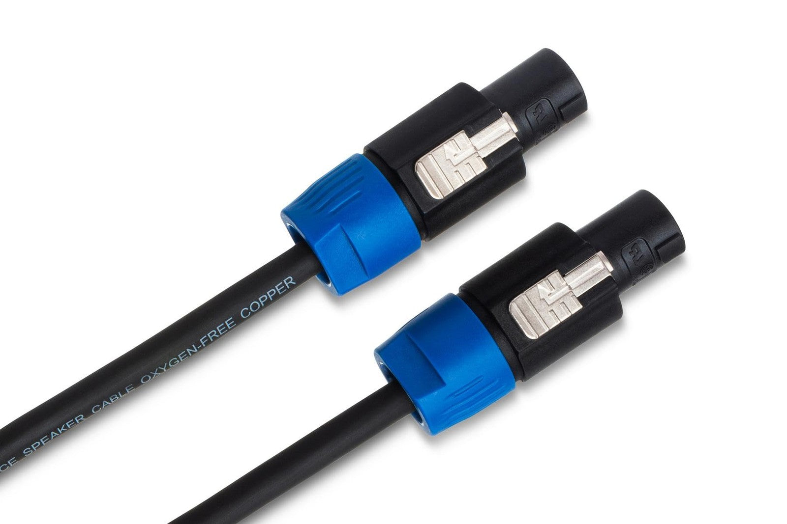 Hosa SKT-403 Pro speaker cable with REAN connectors, 3-foot length, designed for connecting loudspeakers and audio equipment.