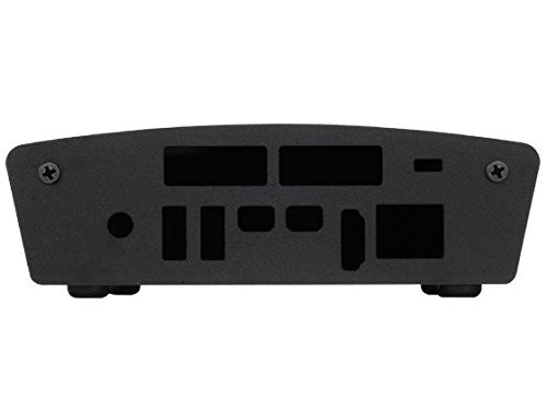 SilverStone Silverstone Tek premium aluminum NUC chassis with heat pipe and pre-assembled Wi-Fi module for compact computing setups.
