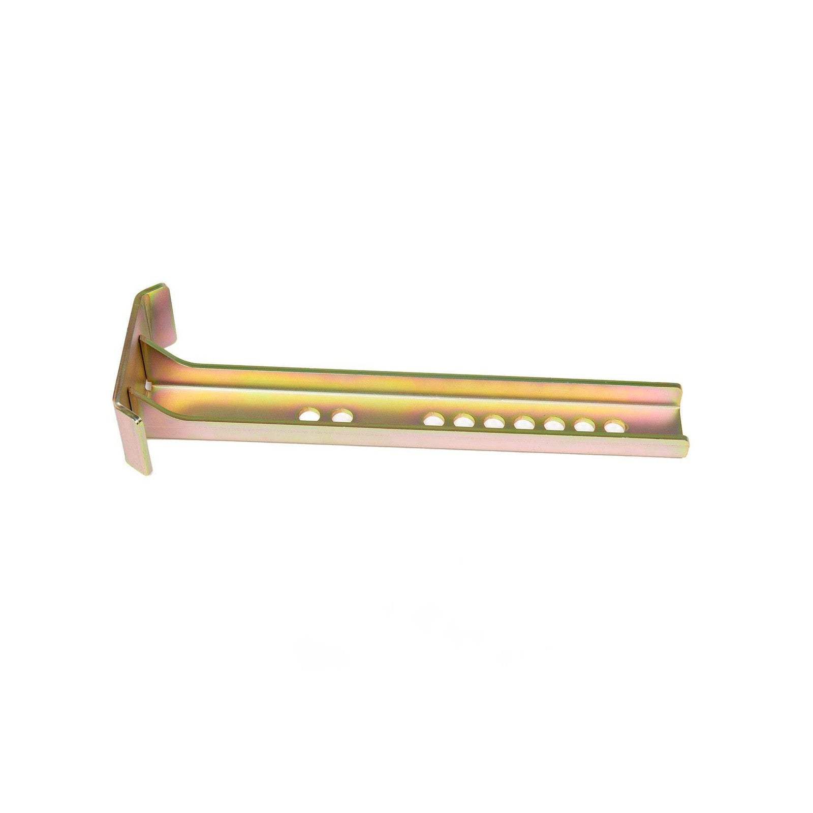 Mr. Snow Plow BOSS STB03220 kickstand leg with straight blade, zinc-plated replacement part for snow plow equipment.