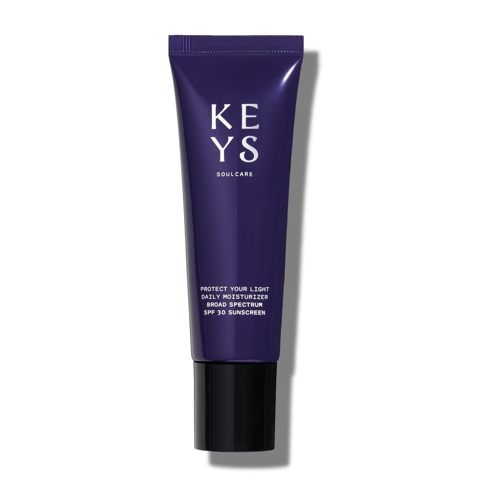 Keys Soulcare Protect Your Light Daily Moisturizer SPF 30 sunscreen in a lightweight cream form, suitable for all skin types.