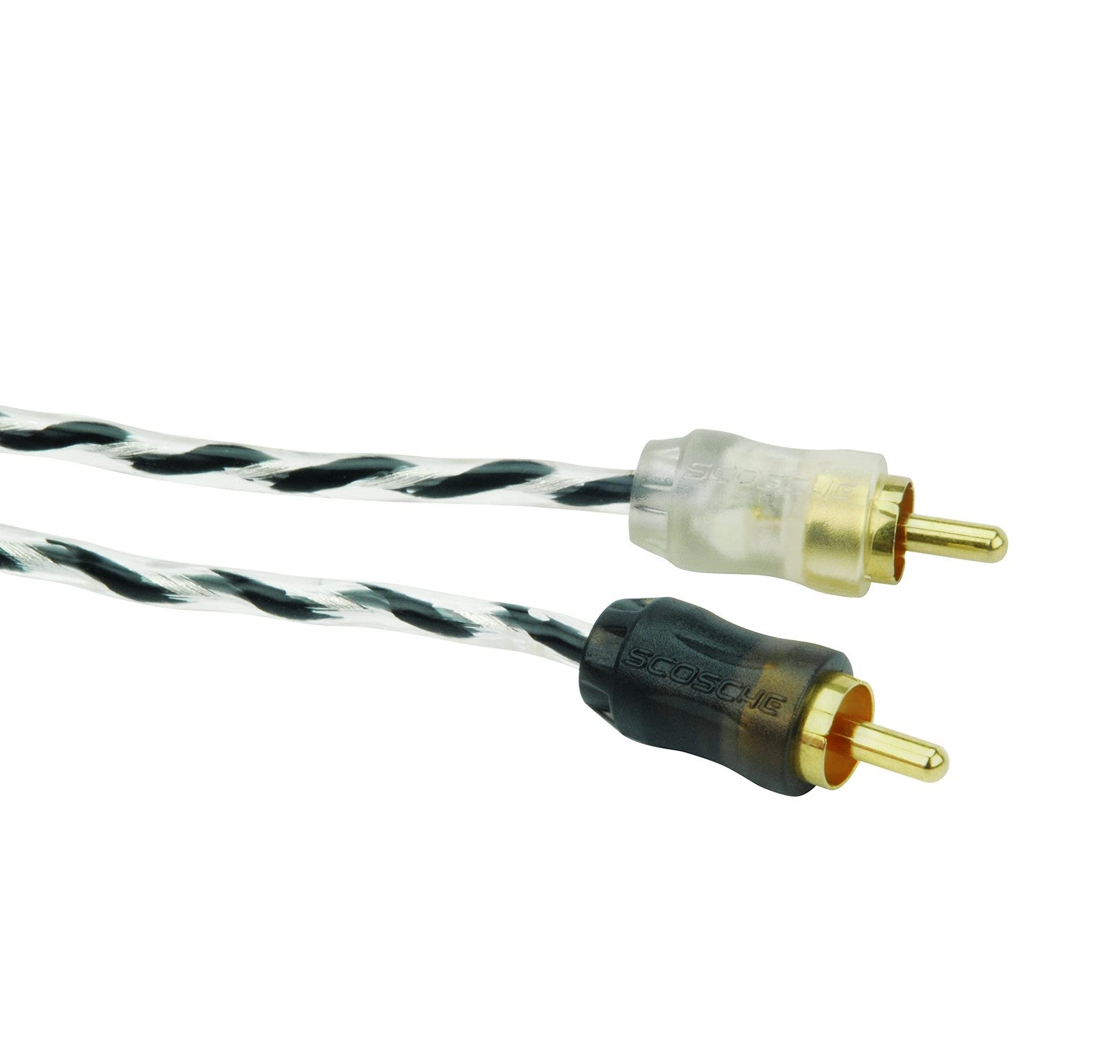 Scosche KDADCCSD add-on amplifier install wiring kit for high current dual car amplifiers, with cables and connectors.