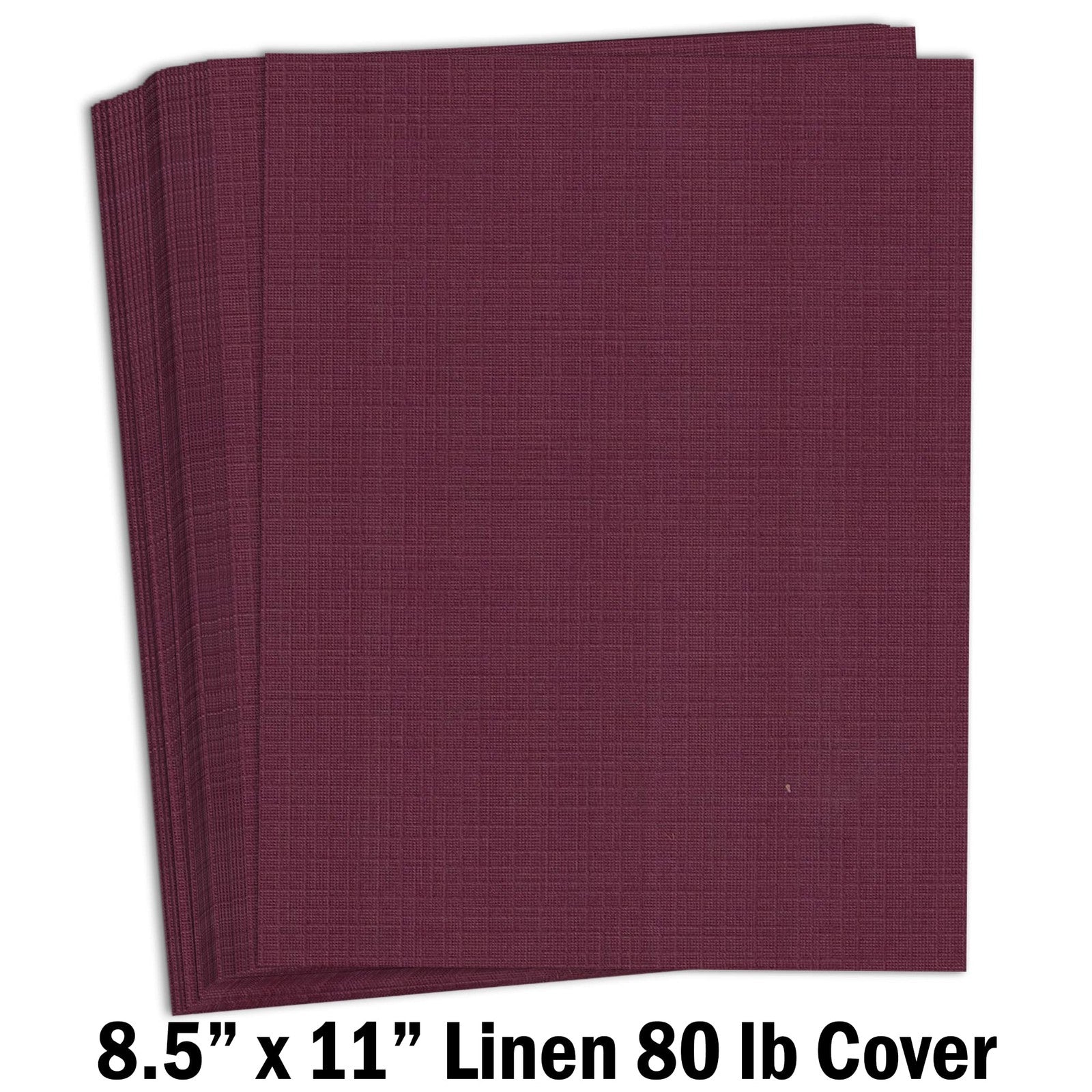 Hamilco colored cardstock paper in linen texture, 8.5x11 inches, showing vibrant pastel sheets for craft and printing projects.