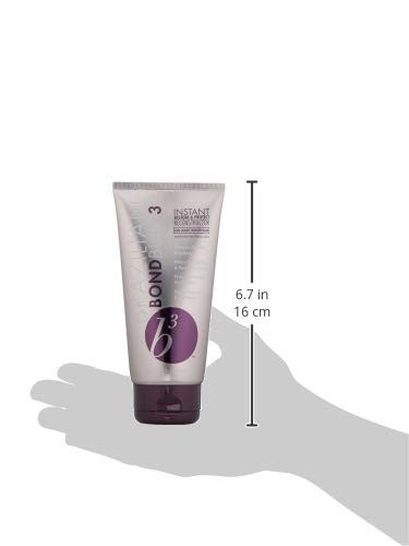 B3 Brazilian Bondbuilder Instant Restore & Protect Reconstructor 6oz bottle with label and product details.
